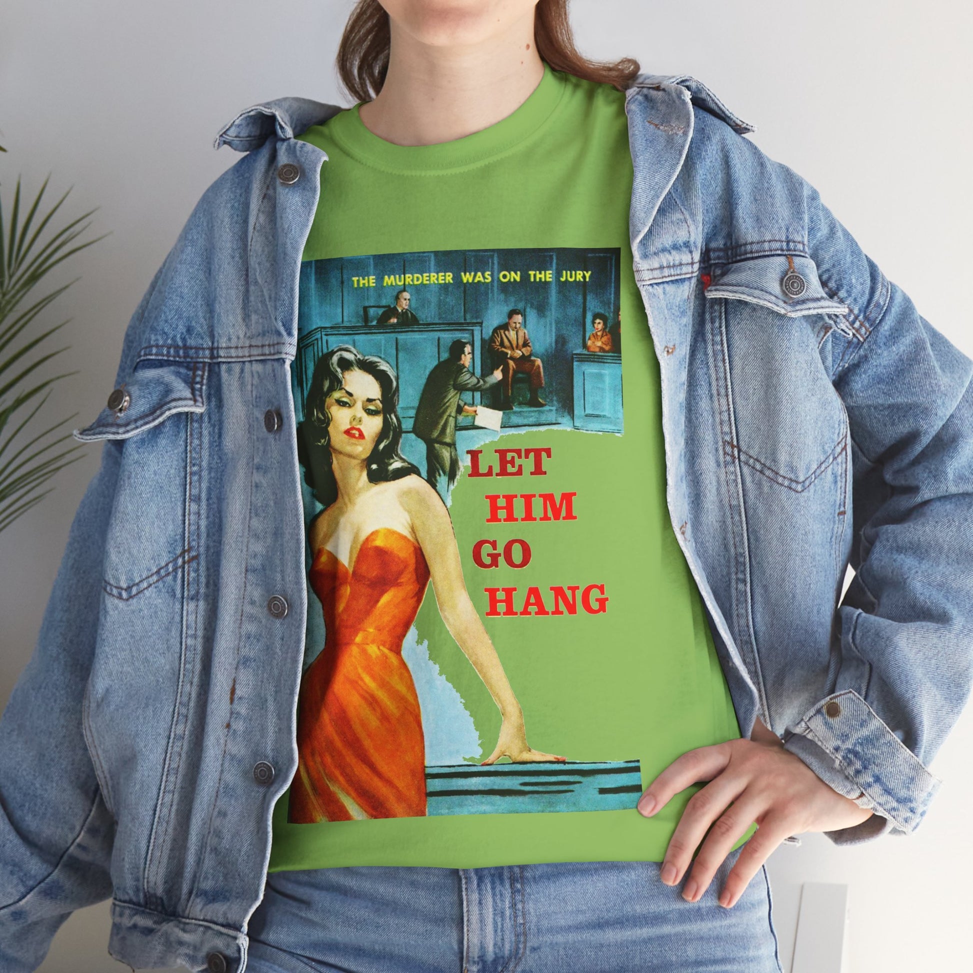 Let Him Go Hang T-shirt - Retro Au Go Go