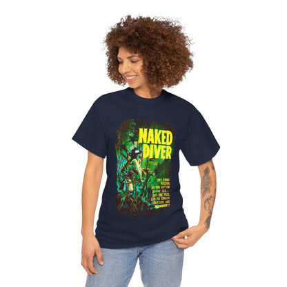 Naked Diver T-shirt - Retro Au Go Go