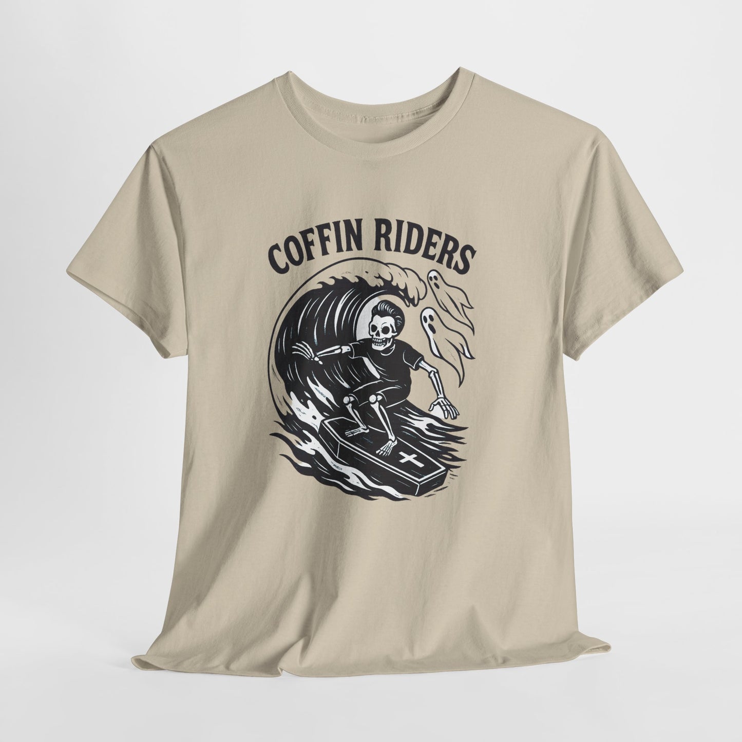 Coffin Riders T-shirt - Retro Au Go Go