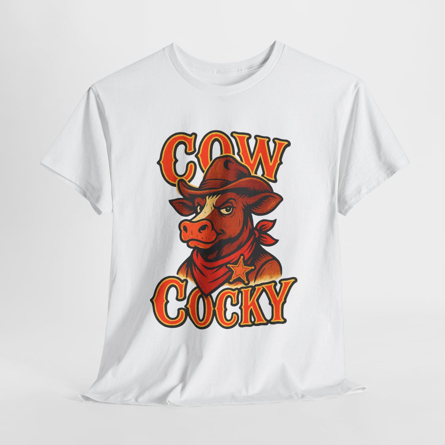 Cow Cocky T-Shirt - Retro Au Go Go
