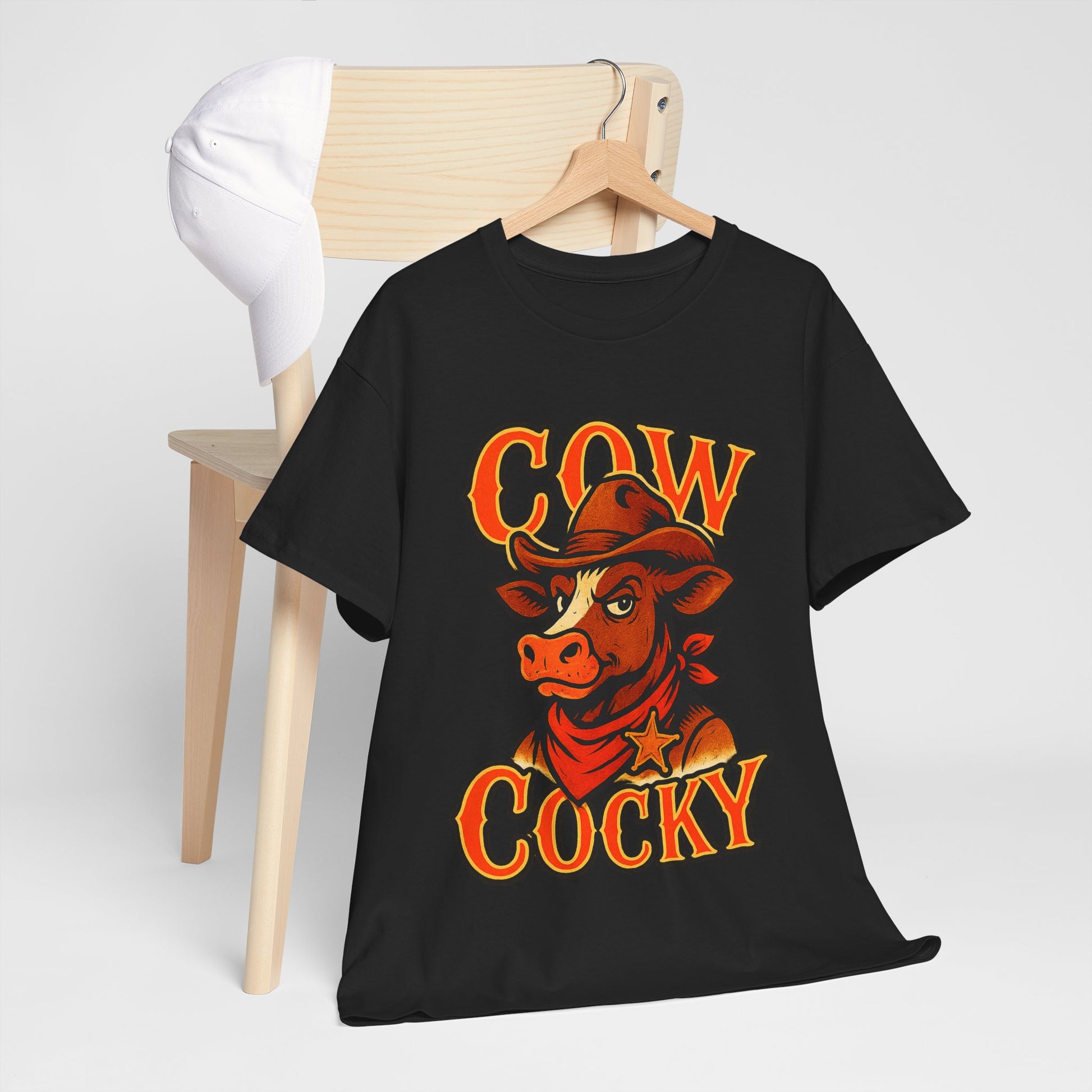 Cow Cocky T-Shirt - Retro Au Go Go