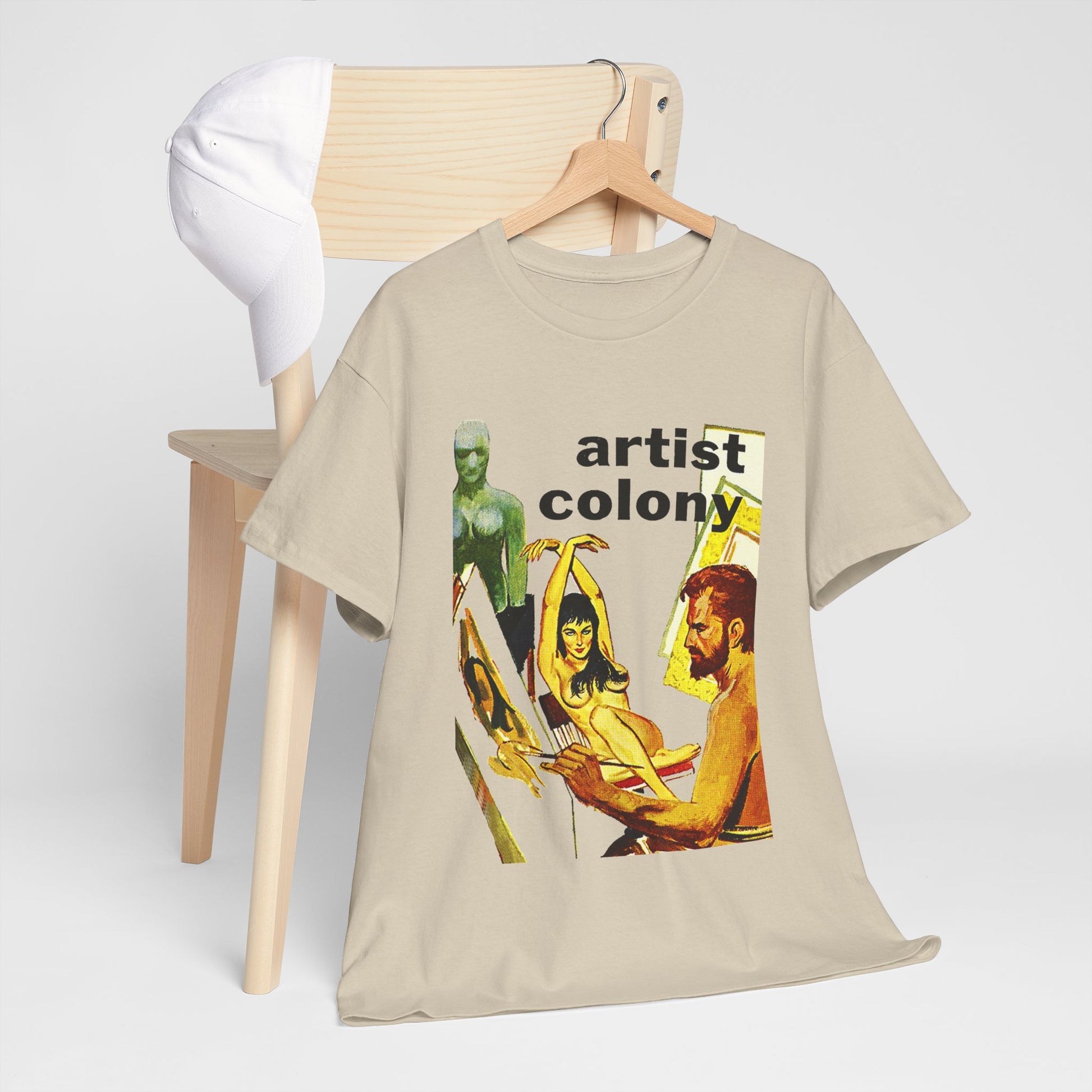 Artist Colony T-shirt - Retro Au Go Go