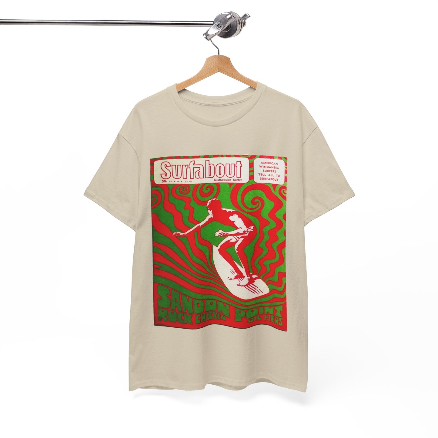 Surfabout Magazine T-shirt - Retro Au Go Go
