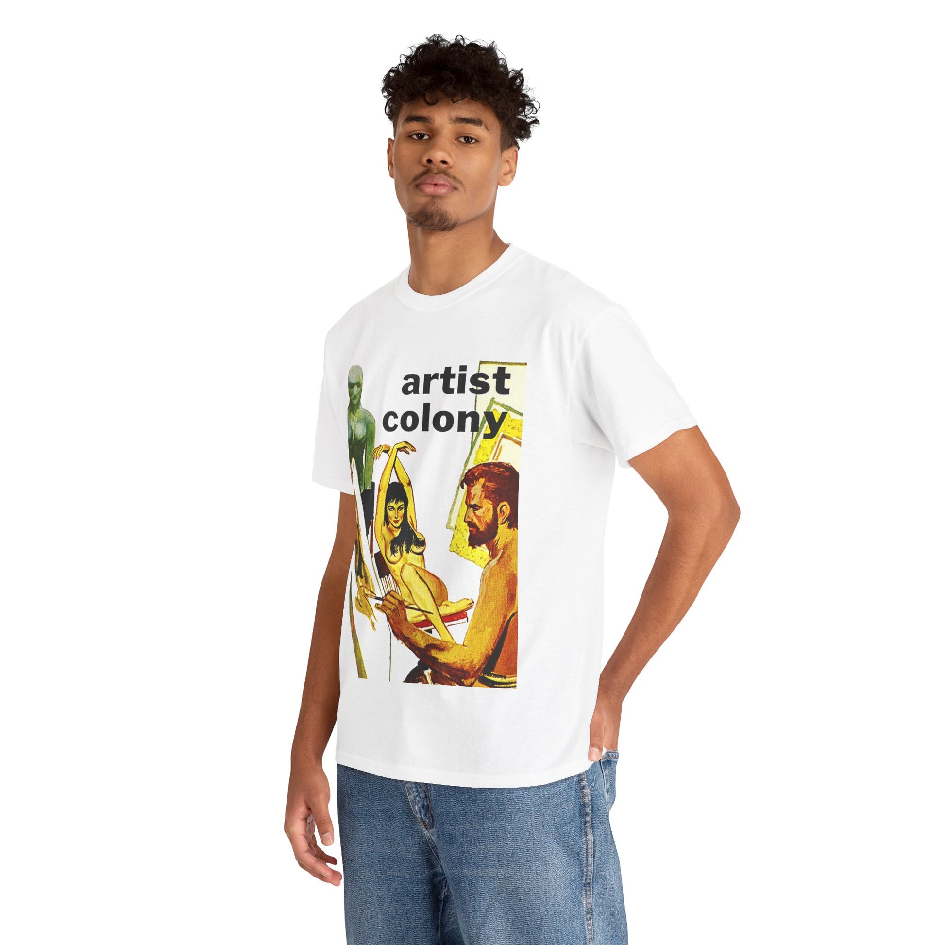 Artist Colony T-shirt - Retro Au Go Go