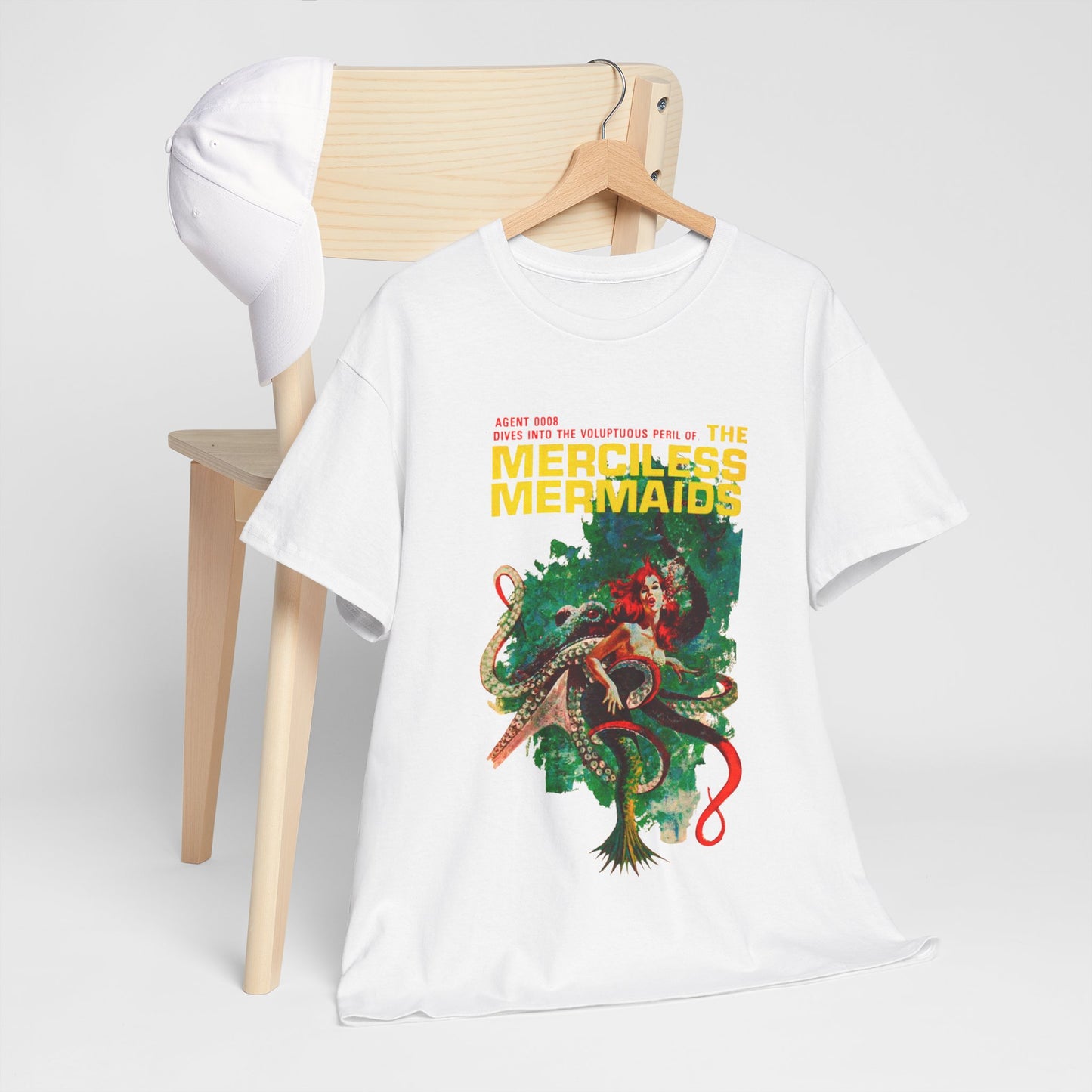 Merciless Mermaids T-shirt - Retro Au Go Go