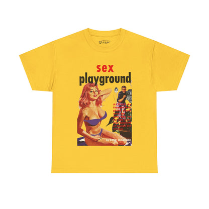 Sex Playground T-shirt - Retro Au Go Go