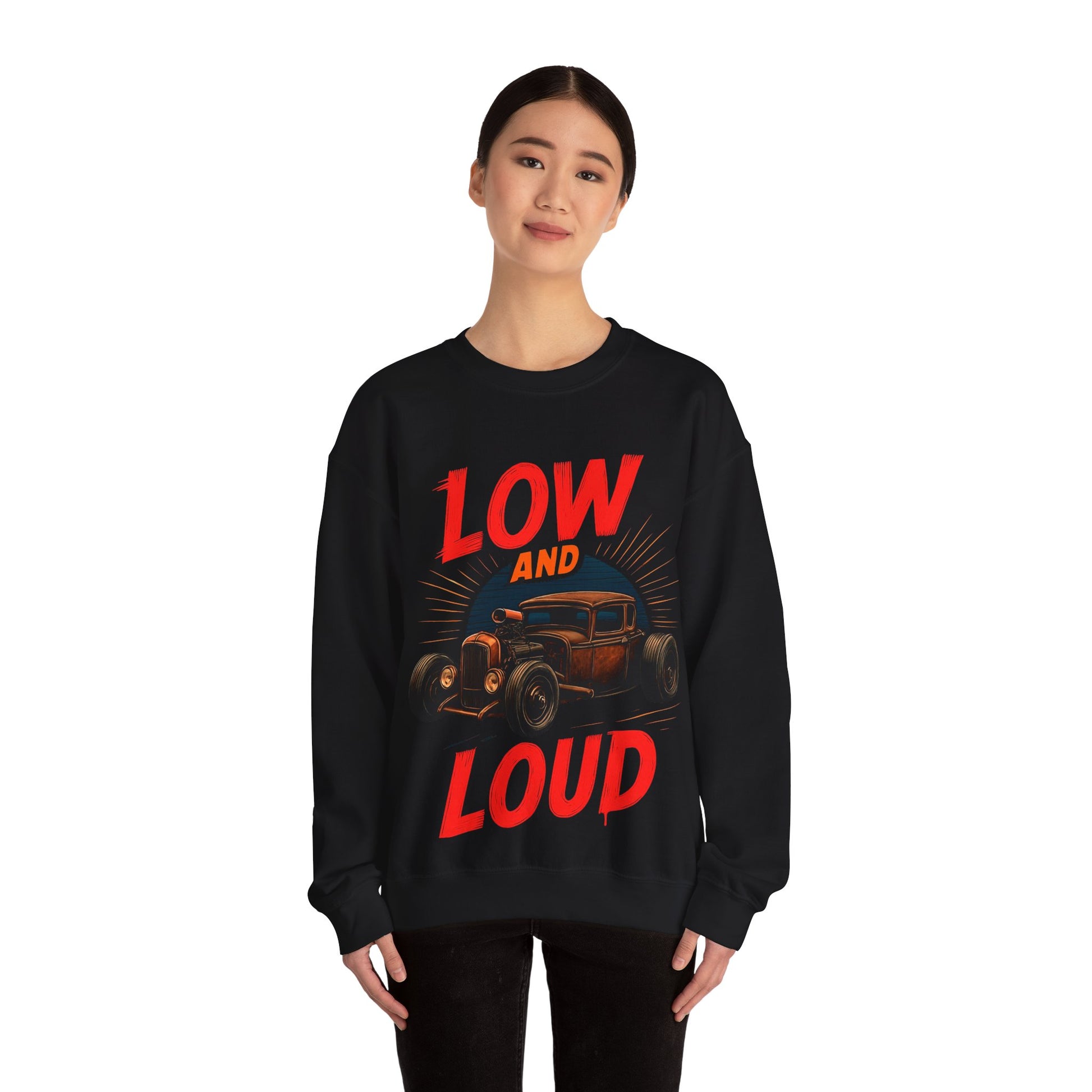 Low And Loud Sweatshirt - Retro Au Go Go
