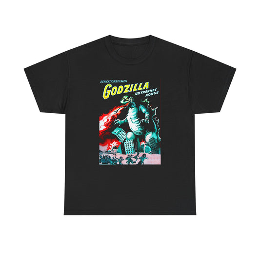 Godzilla T-shirt - Retro Au Go Go