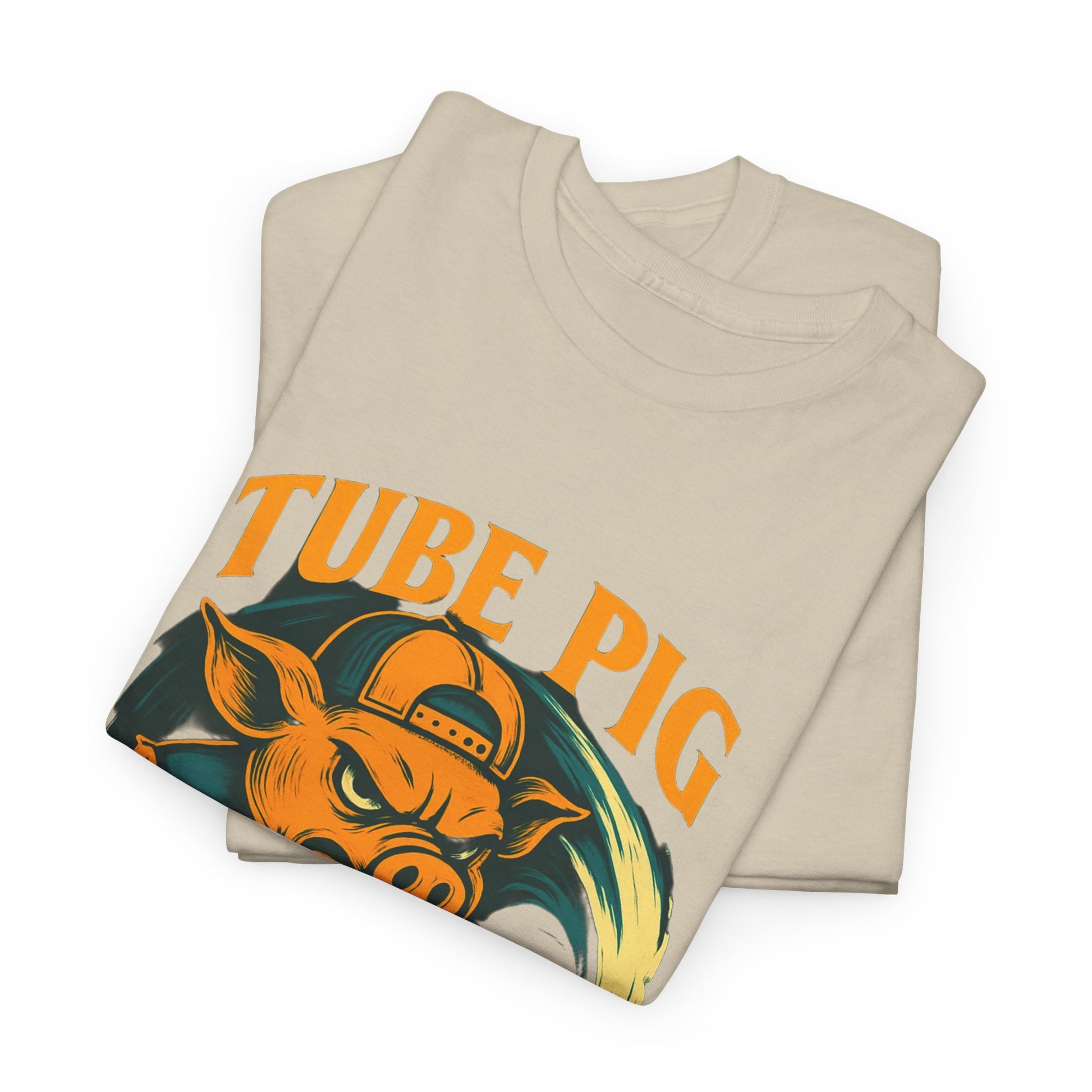 Tube Pig T-shirt - Retro Au Go Go