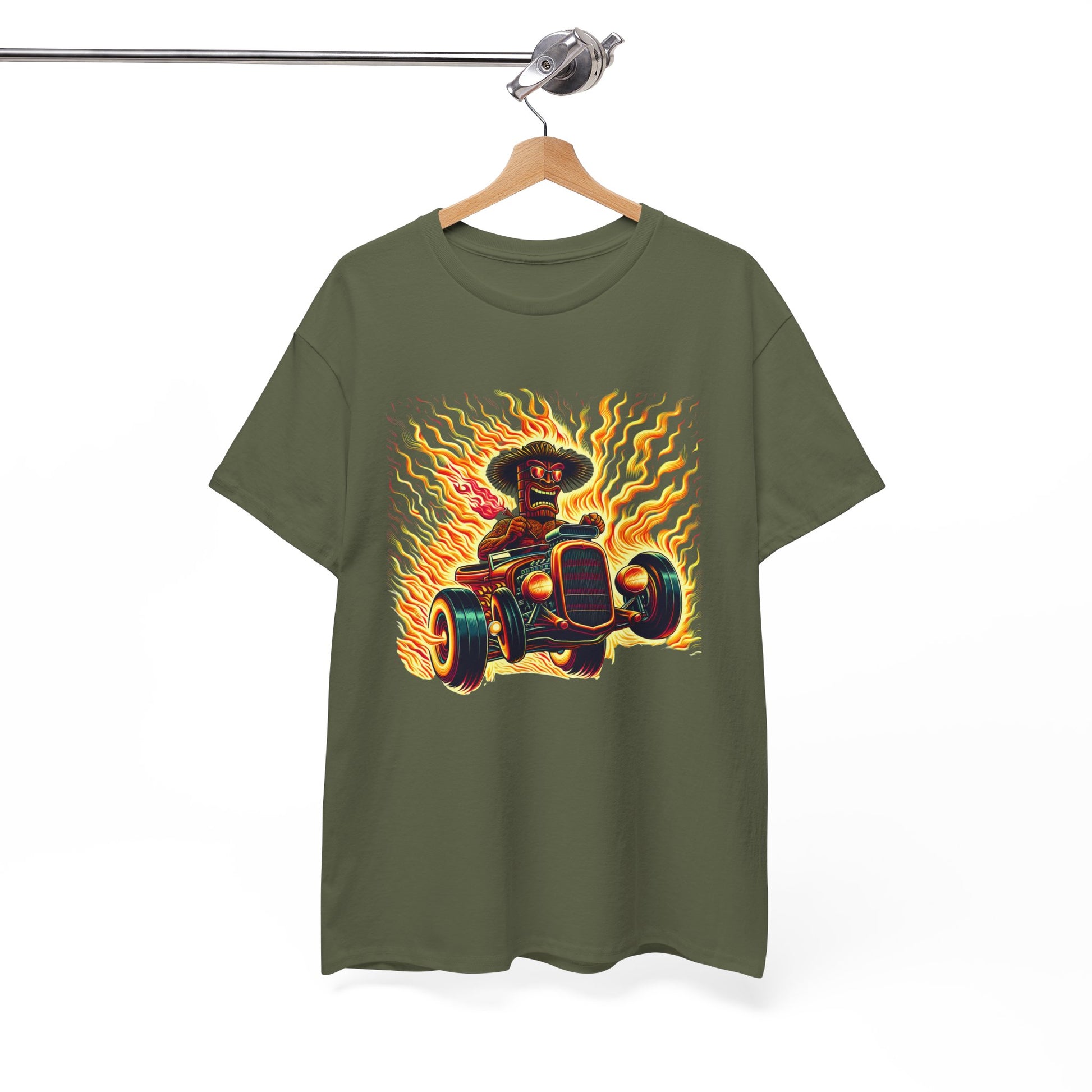 Tiki Hotrodder T-shirt - Retro Au Go Go