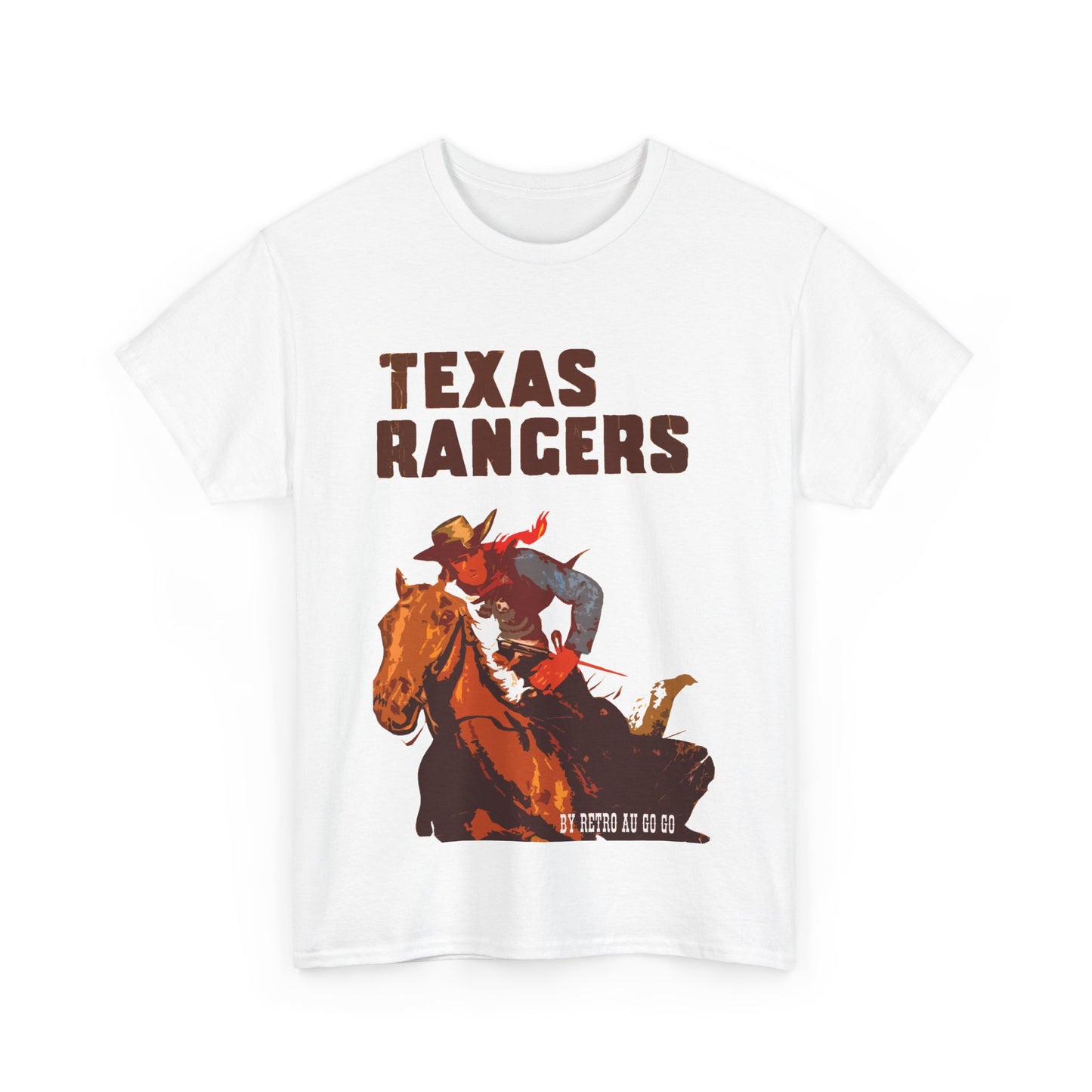 Texas Rangers T-Shirt - Retro Au Go Go