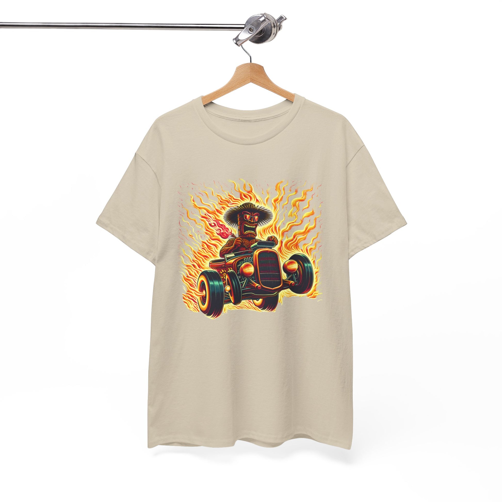 Tiki Hotrodder T-shirt - Retro Au Go Go
