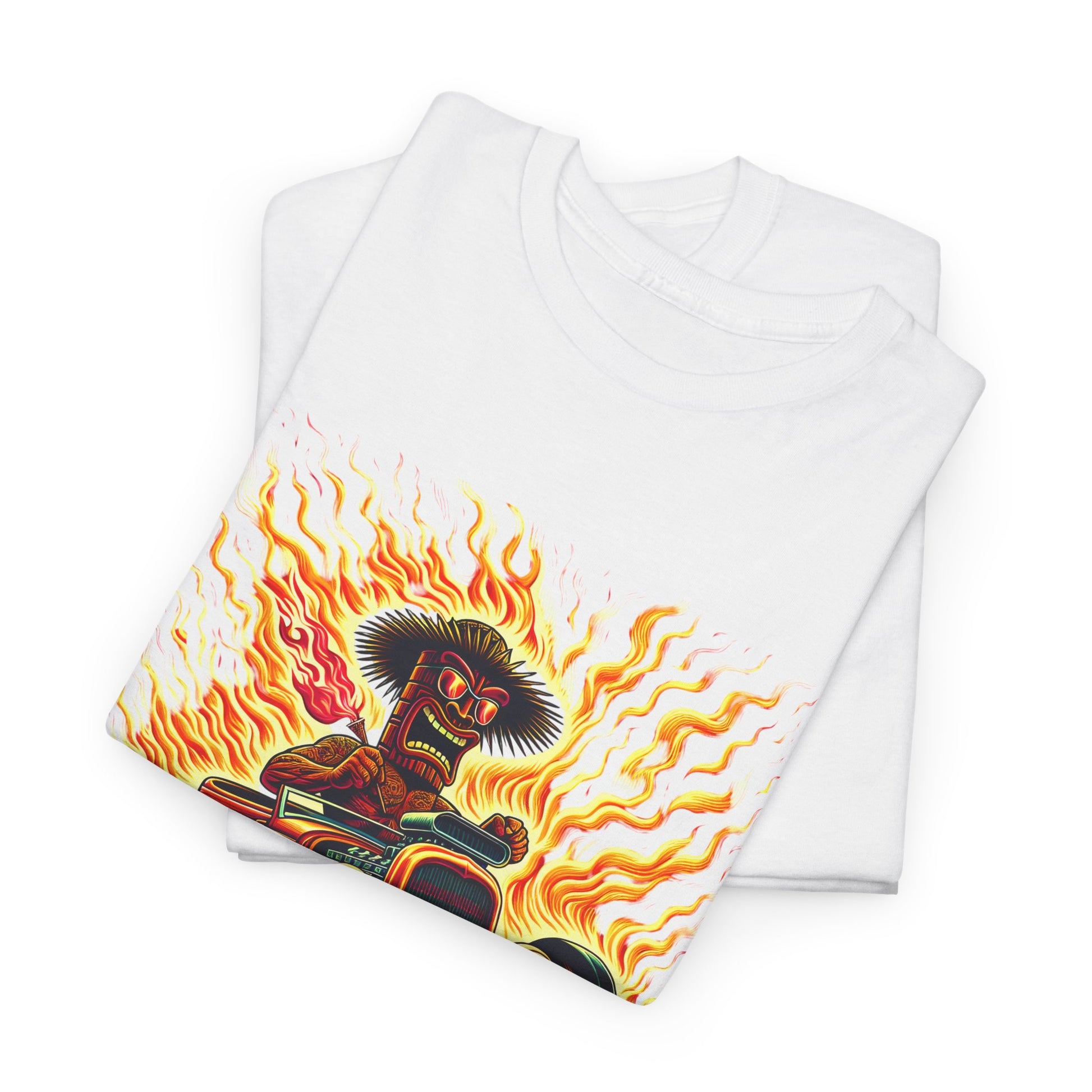 Tiki Hotrodder T-shirt - Retro Au Go Go