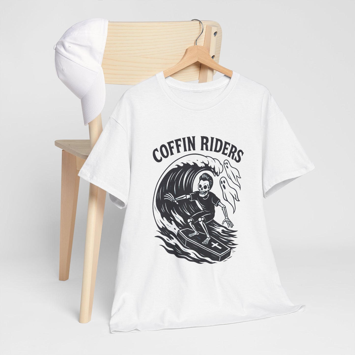 Coffin Riders T-shirt - Retro Au Go Go