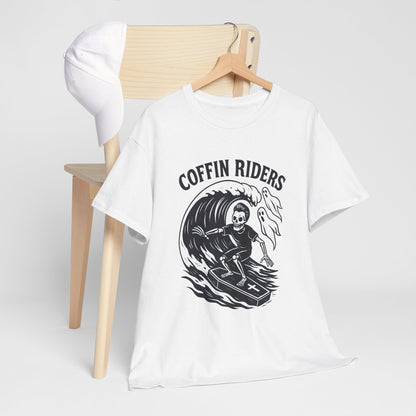 Coffin Riders T-shirt - Retro Au Go Go