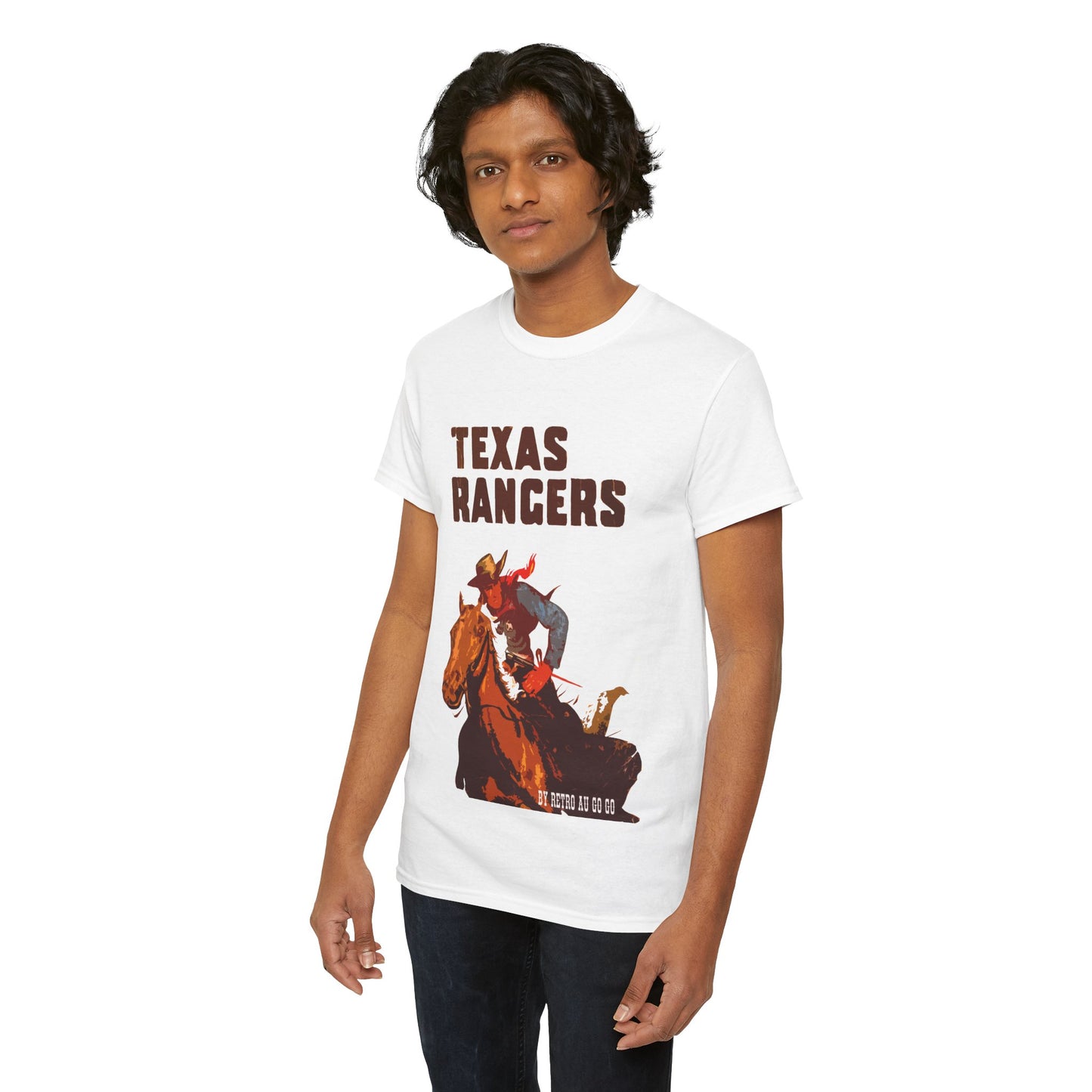 Texas Rangers T-Shirt - Retro Au Go Go