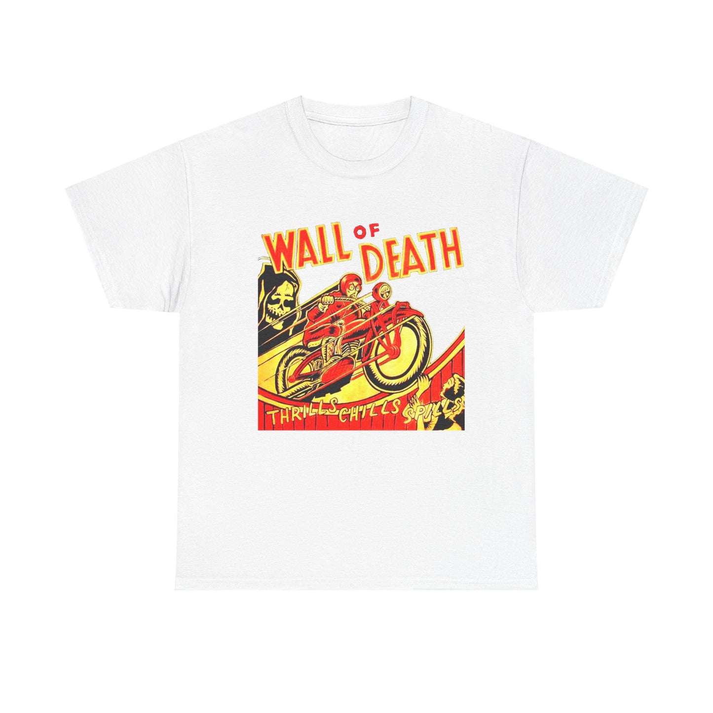 Wall Of Dealth T-shirt - Retro Au Go Go