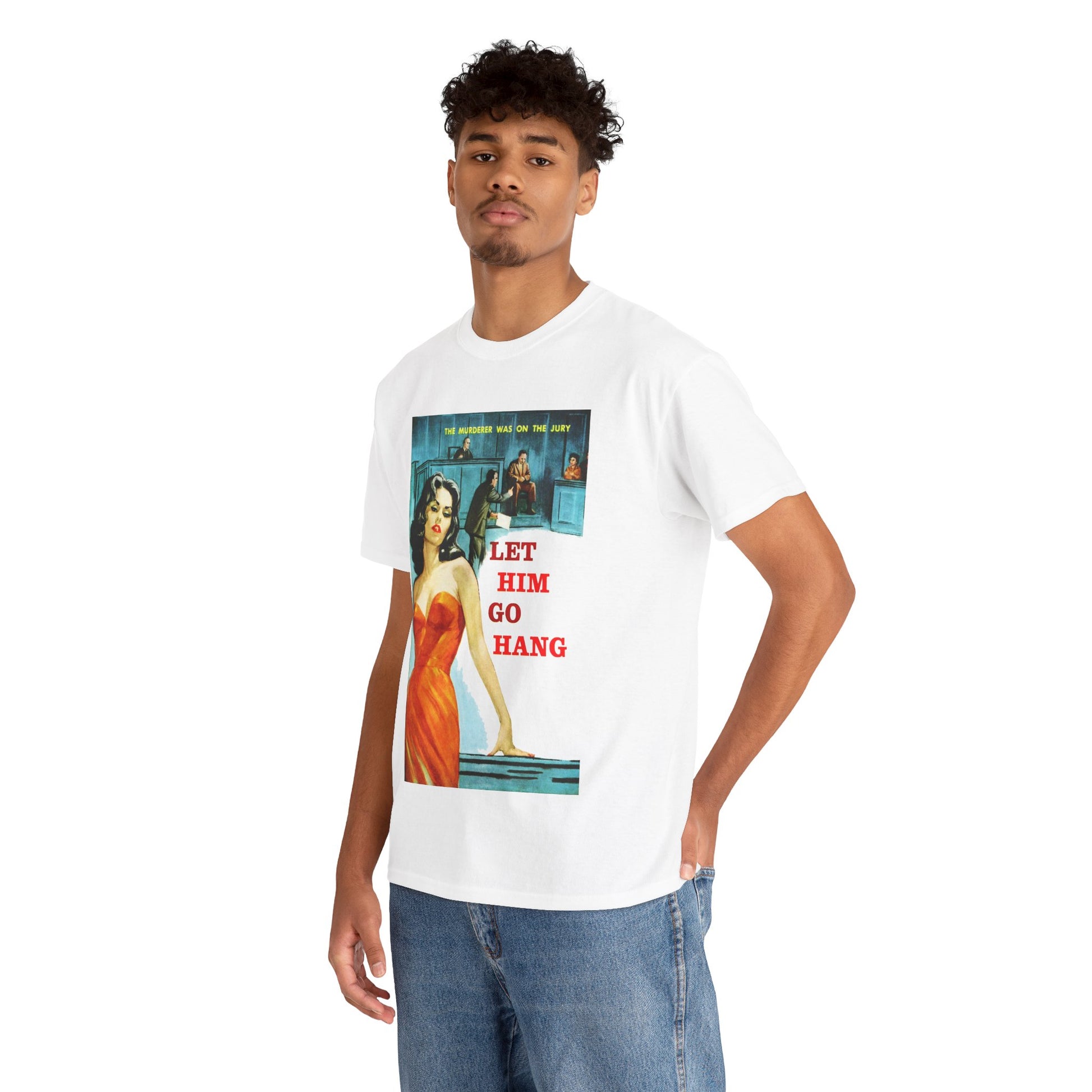 Let Him Go Hang T-shirt - Retro Au Go Go