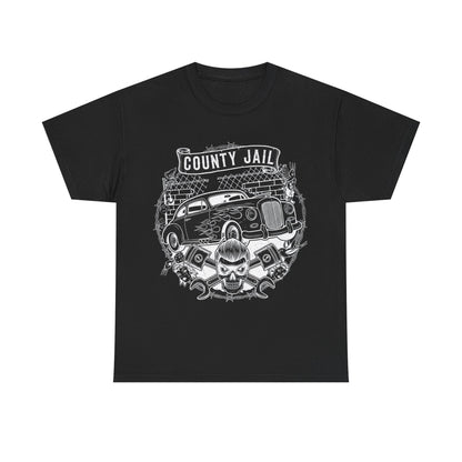 County Jail T-Shirt - Retro Au Go Go