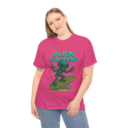 Alien Surf Fiend T-shirt - Retro Au Go Go