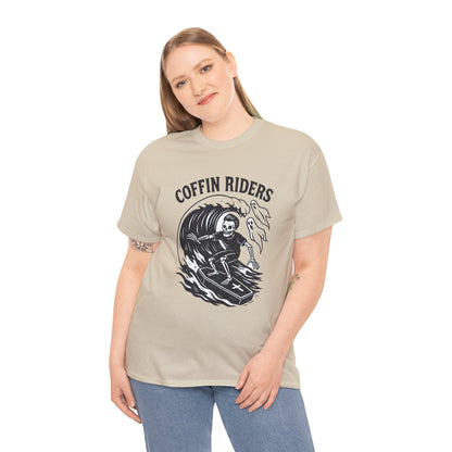 Coffin Riders T-shirt - Retro Au Go Go