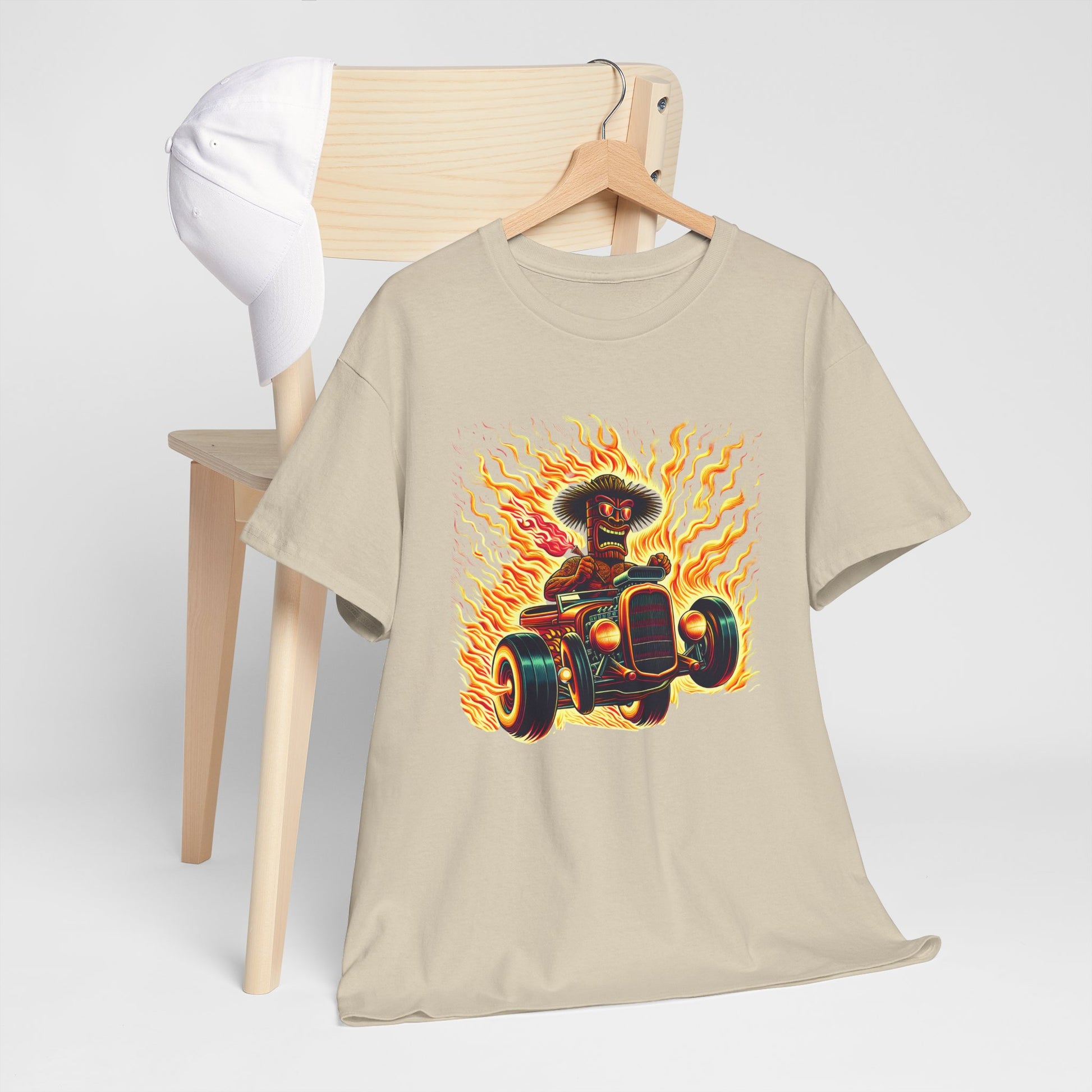 Tiki Hotrodder T-shirt - Retro Au Go Go