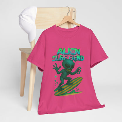 Alien Surf Fiend T-shirt - Retro Au Go Go
