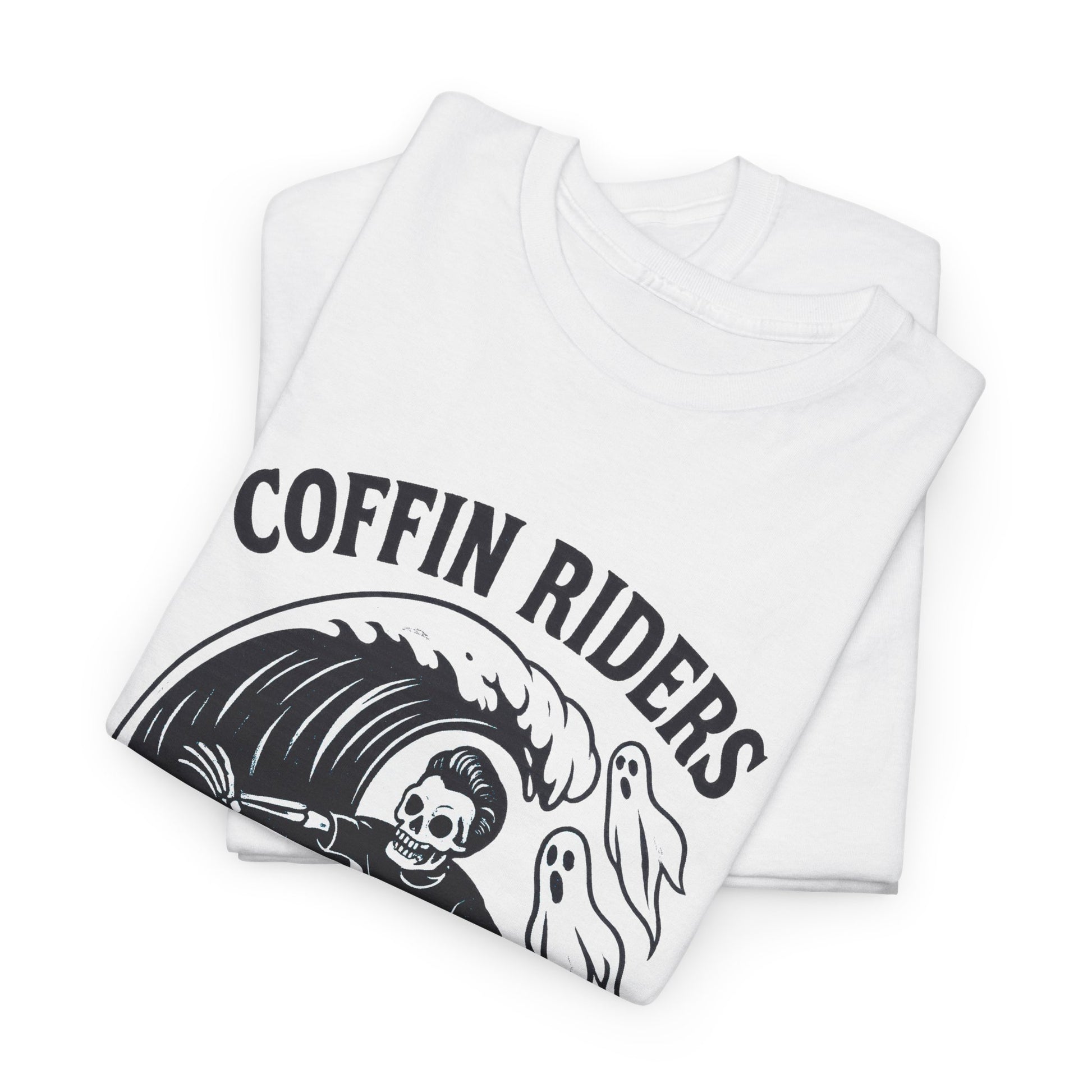 Coffin Riders T-shirt - Retro Au Go Go