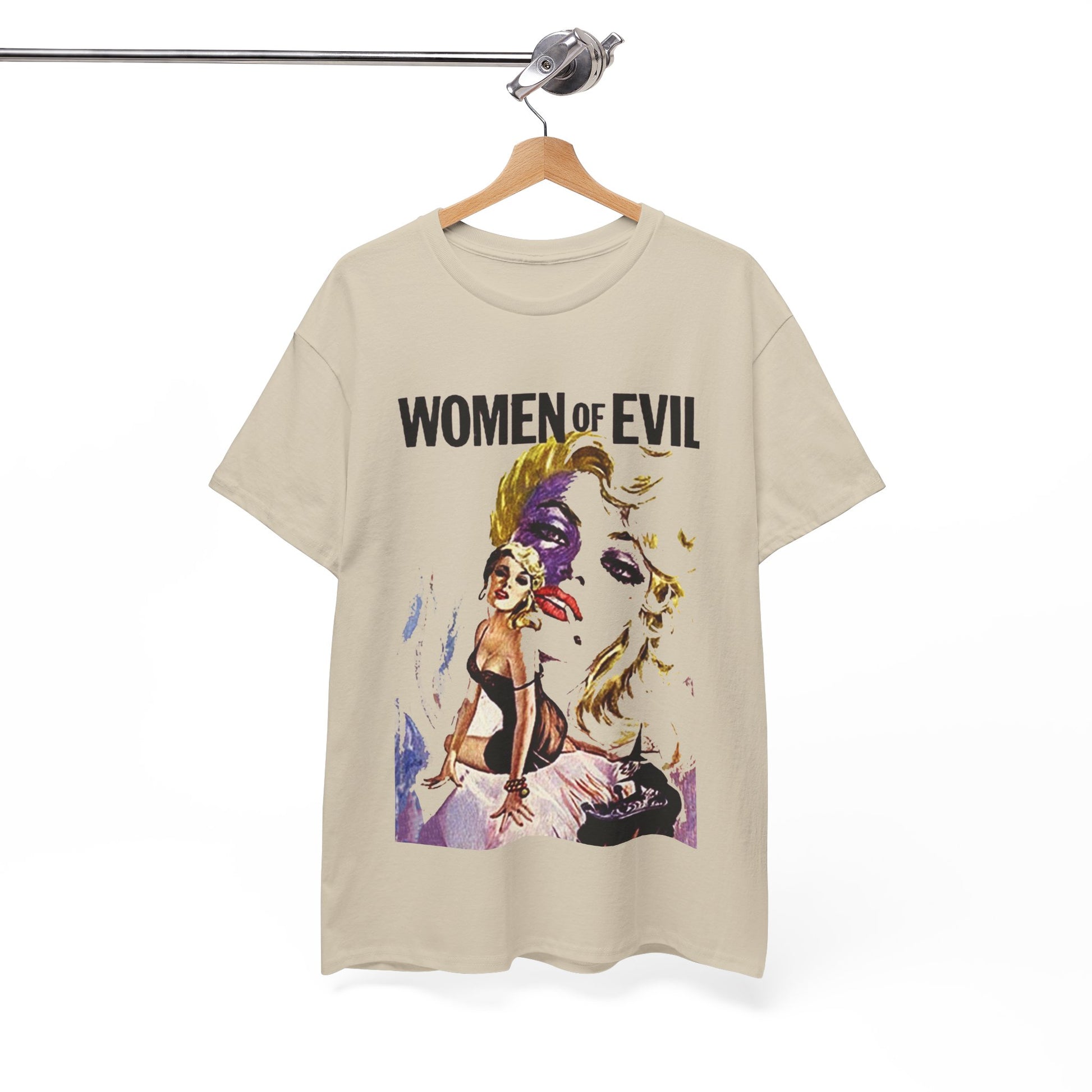 Women Of Evil T-shirt - Retro Au Go Go