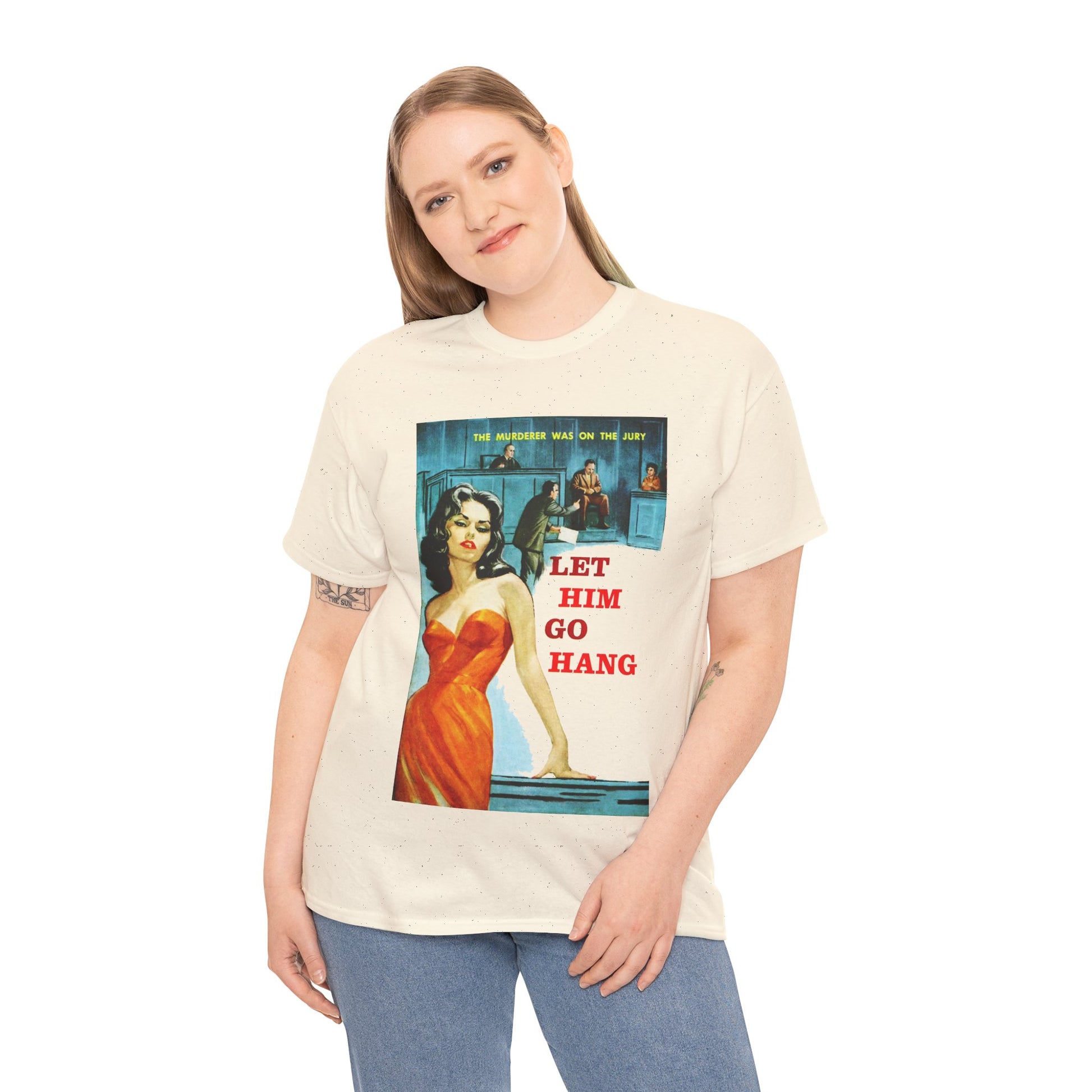 Let Him Go Hang T-shirt - Retro Au Go Go