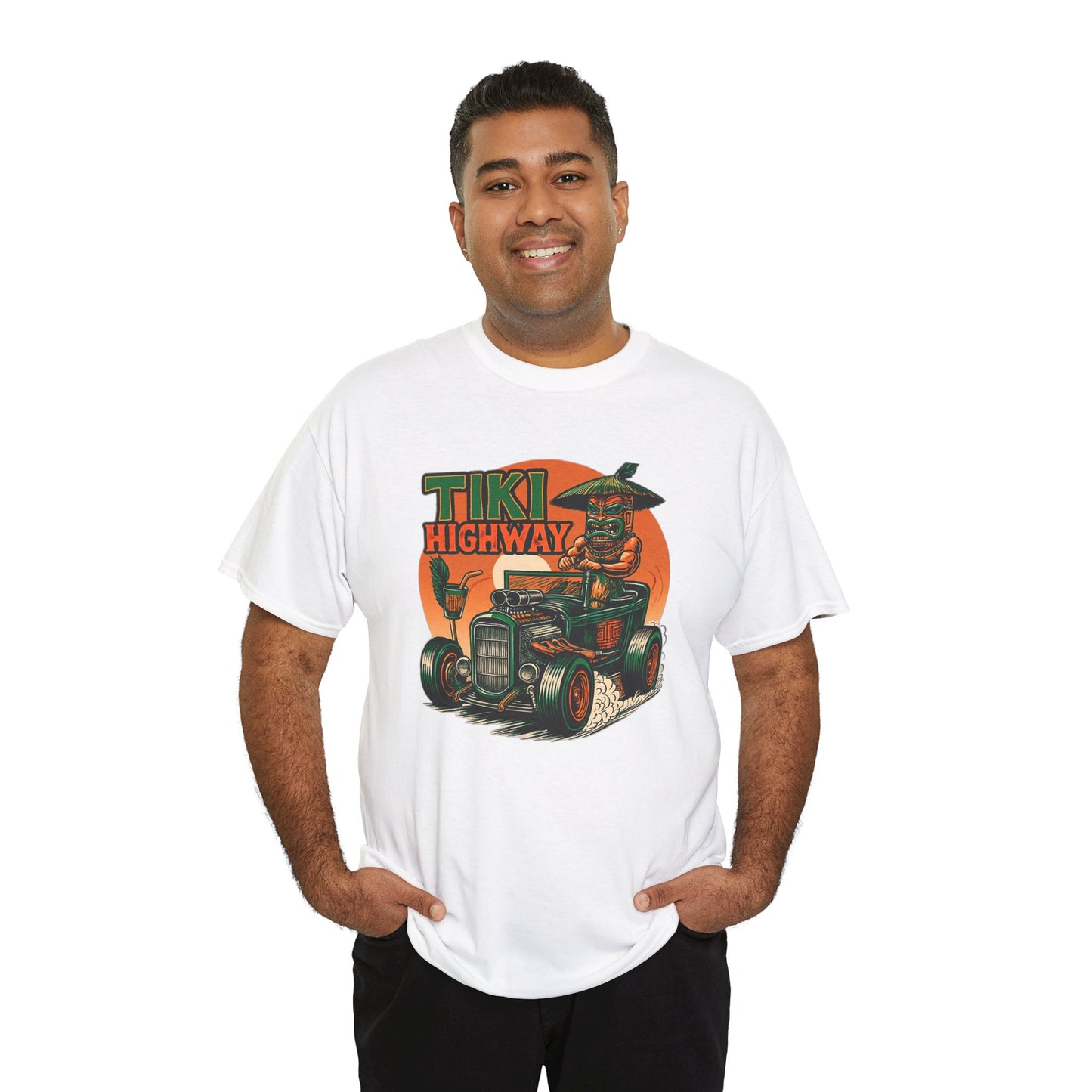 Tiki Highway T-shirt - Retro Au Go Go