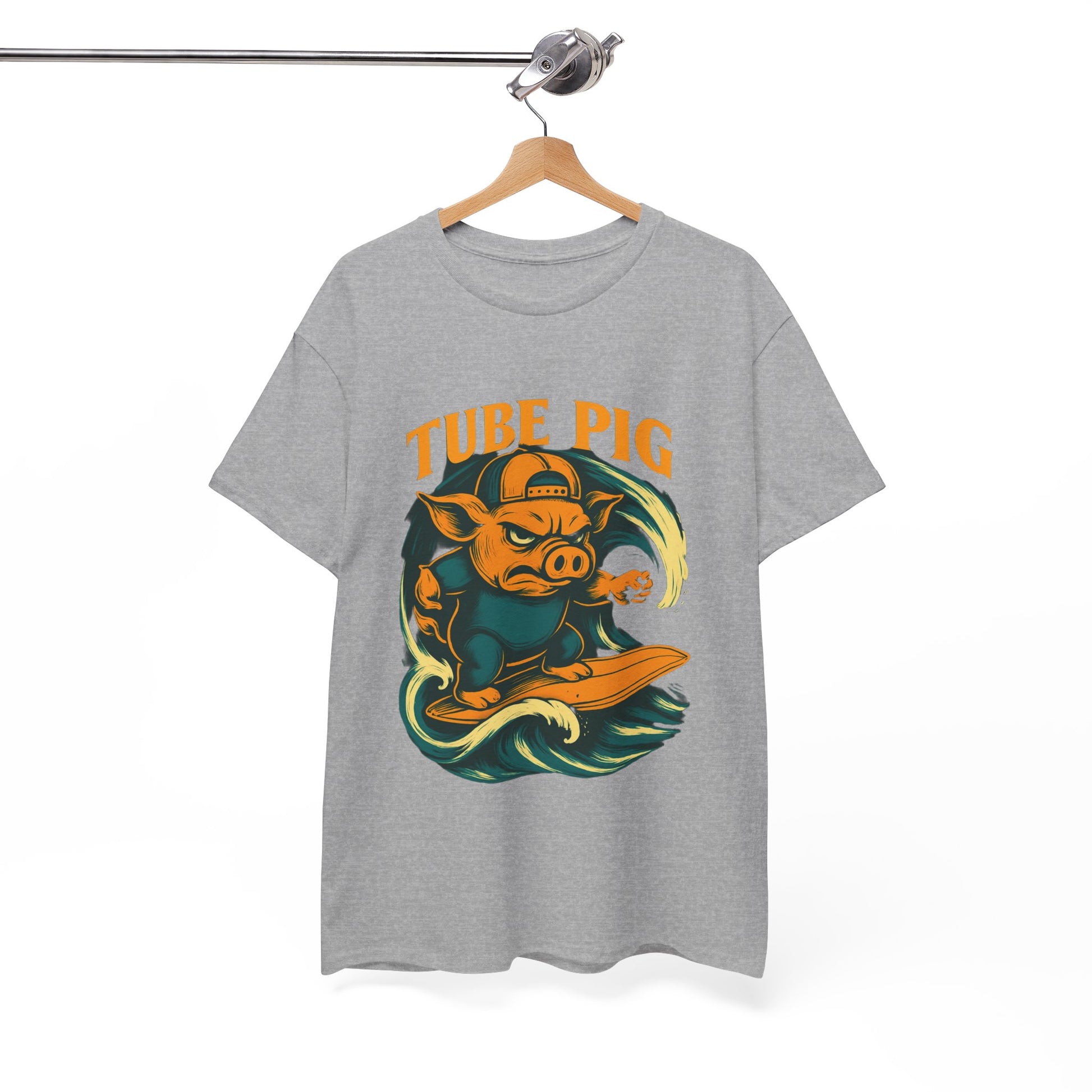 Tube Pig T-shirt - Retro Au Go Go