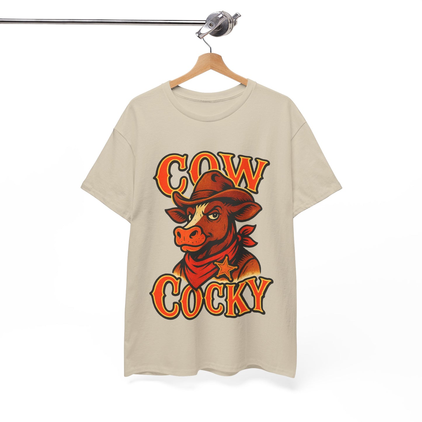 Cow Cocky T-Shirt - Retro Au Go Go