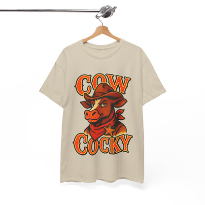 Cow Cocky T-Shirt - Retro Au Go Go