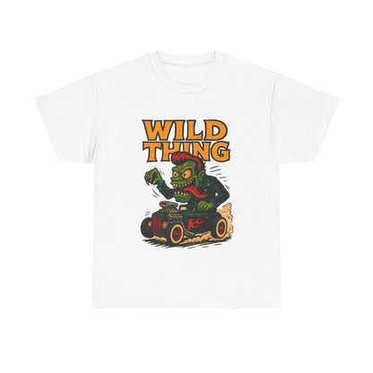Wild Thing – Hot Rod Hellraiser T-Shirt - Retro Au Go Go