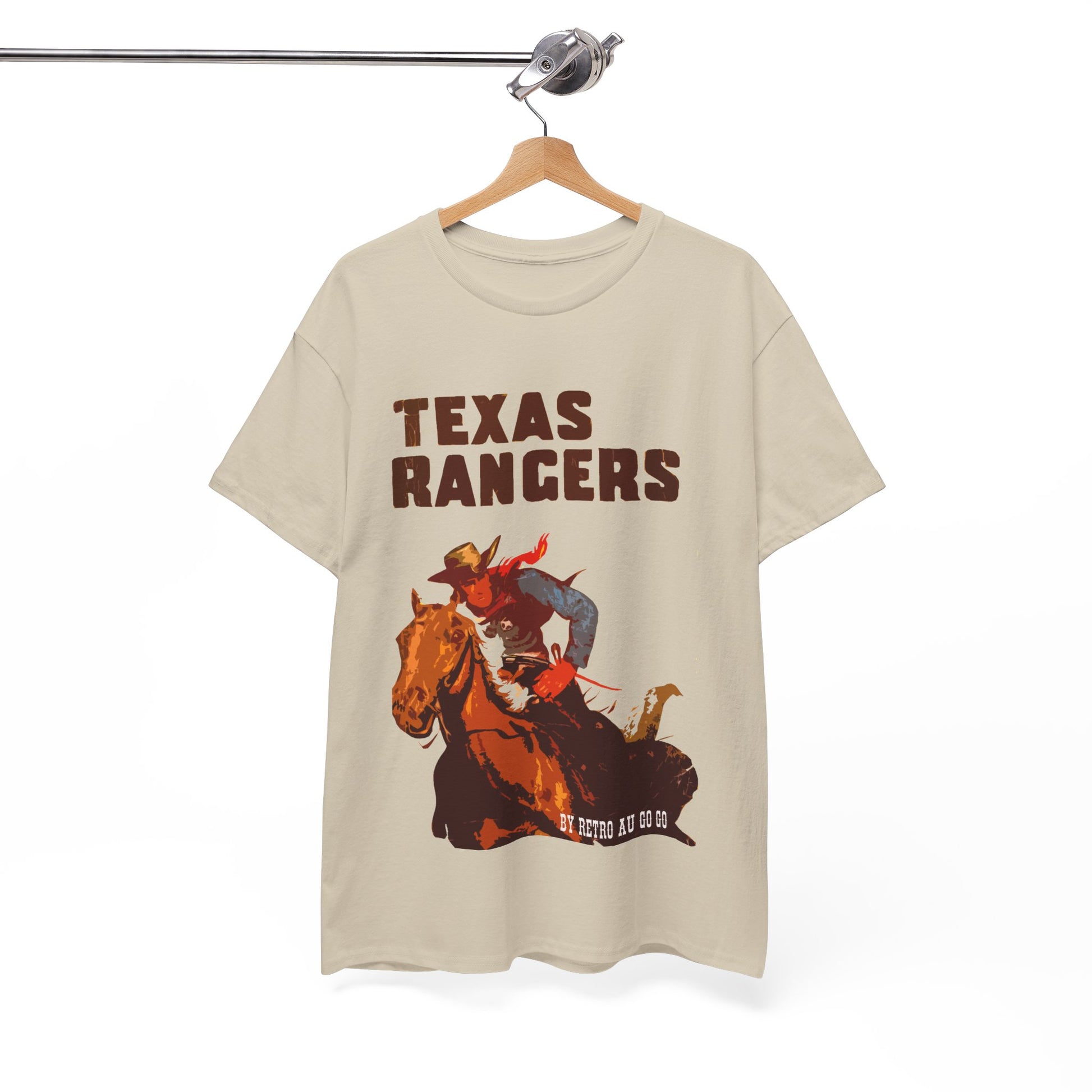 Texas Rangers T-Shirt - Retro Au Go Go