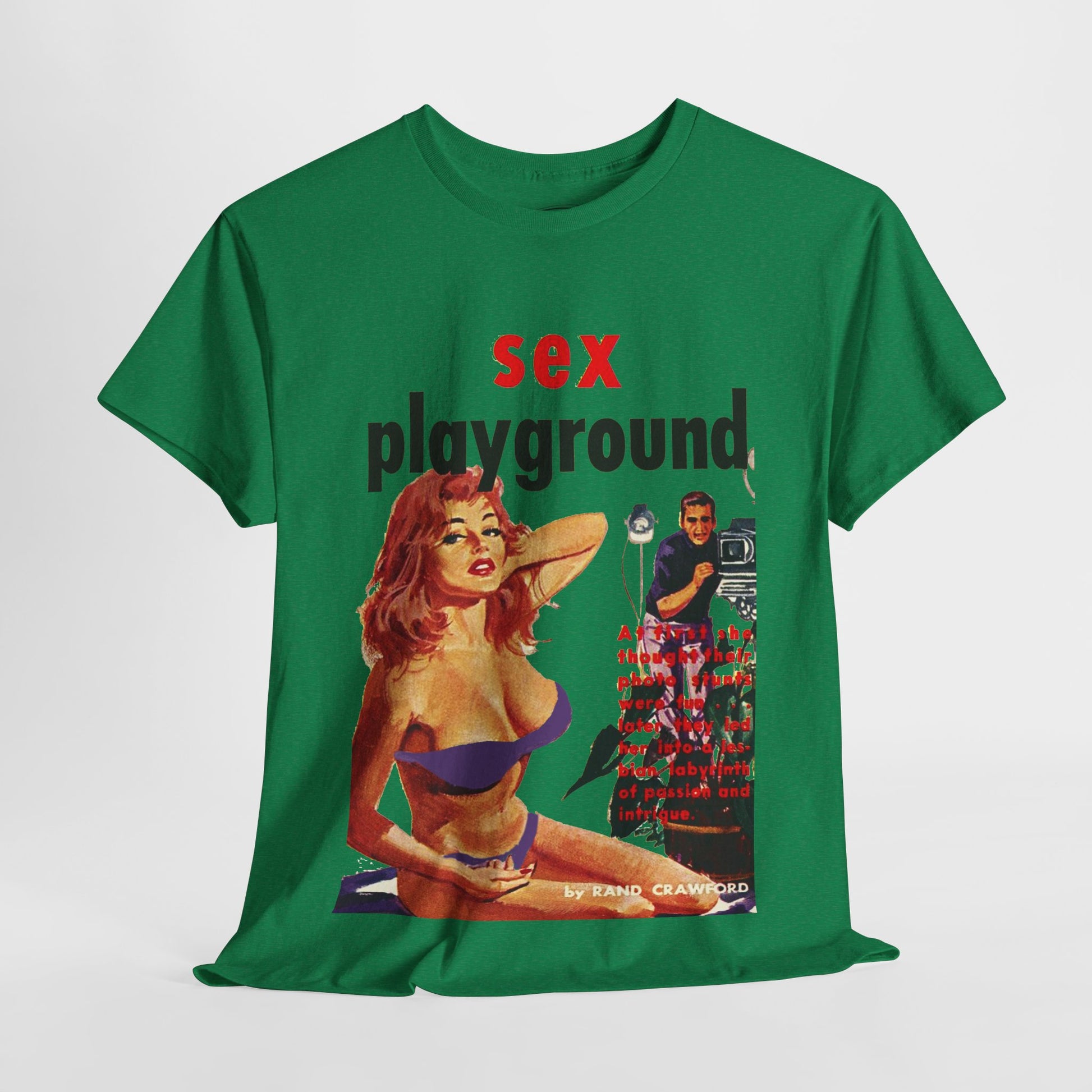 Sex Playground T-shirt - Retro Au Go Go