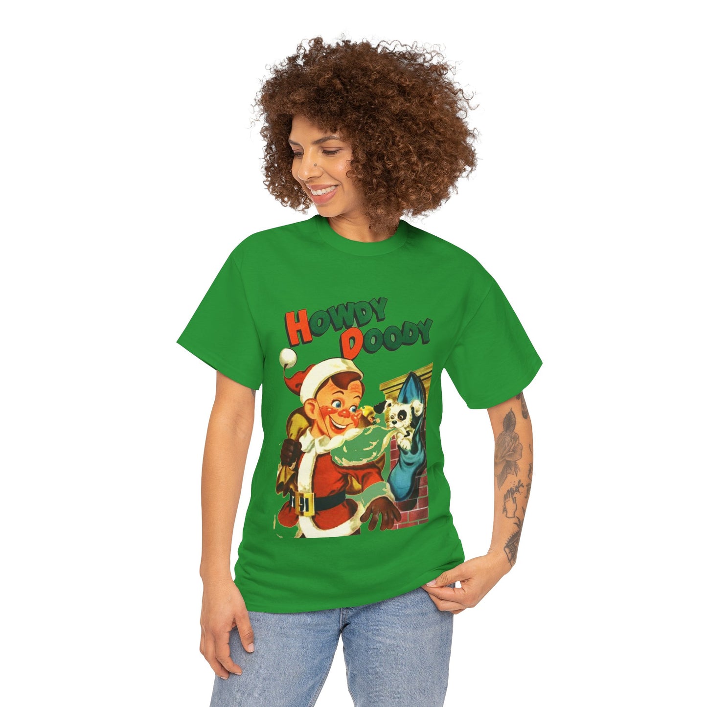 Howdy Doody Christmas T-shirt - Retro Au Go Go