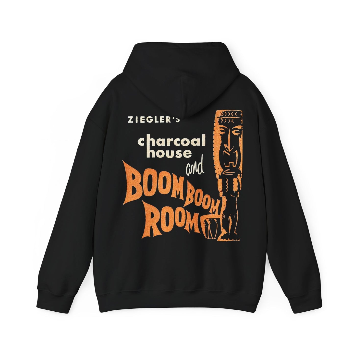 Retro Tiki Boom Boom Room Hooded Sweatshirt
