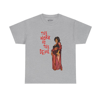 The Work Of The Devil T-shirt - Retro Au Go Go