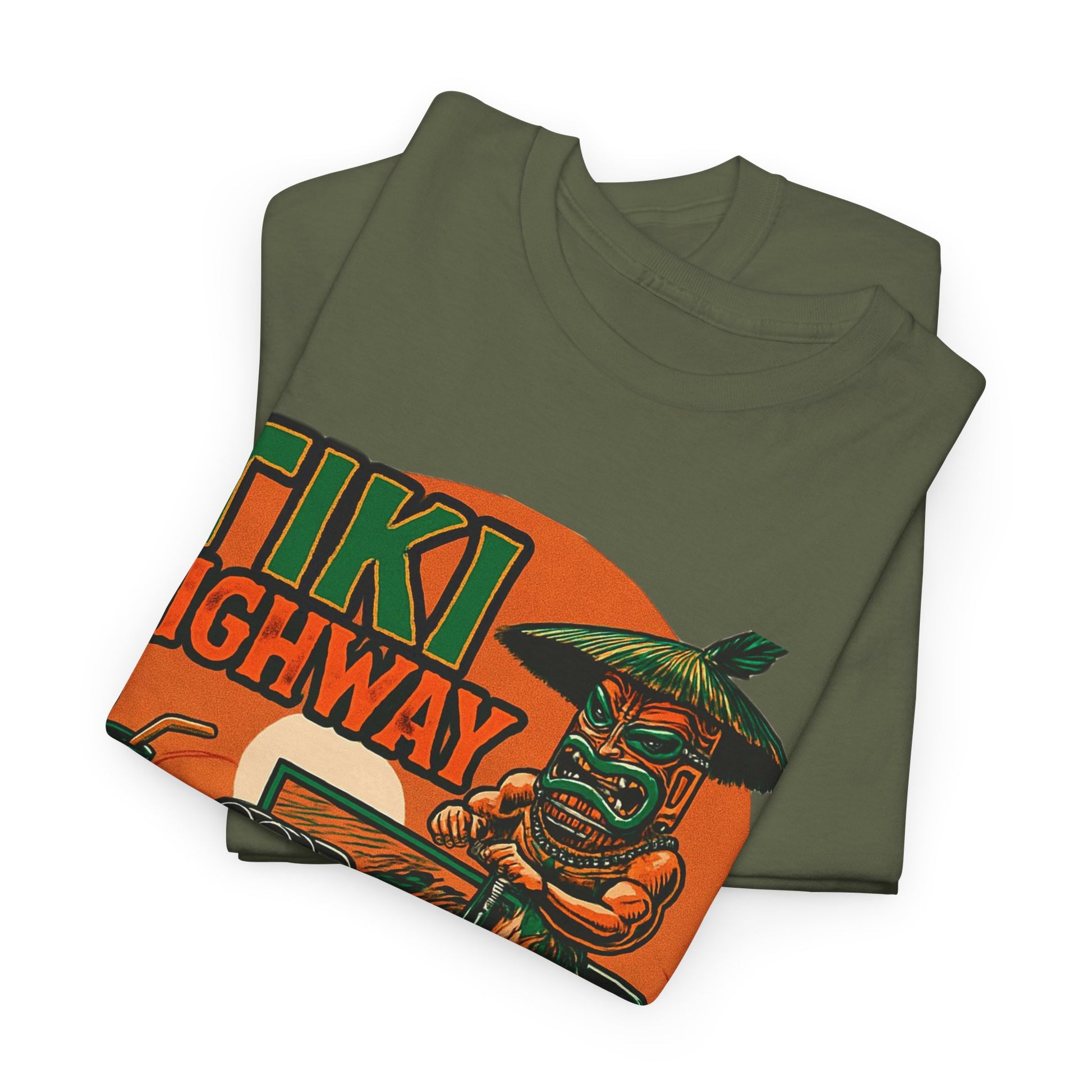 Tiki Highway T-shirt - Retro Au Go Go