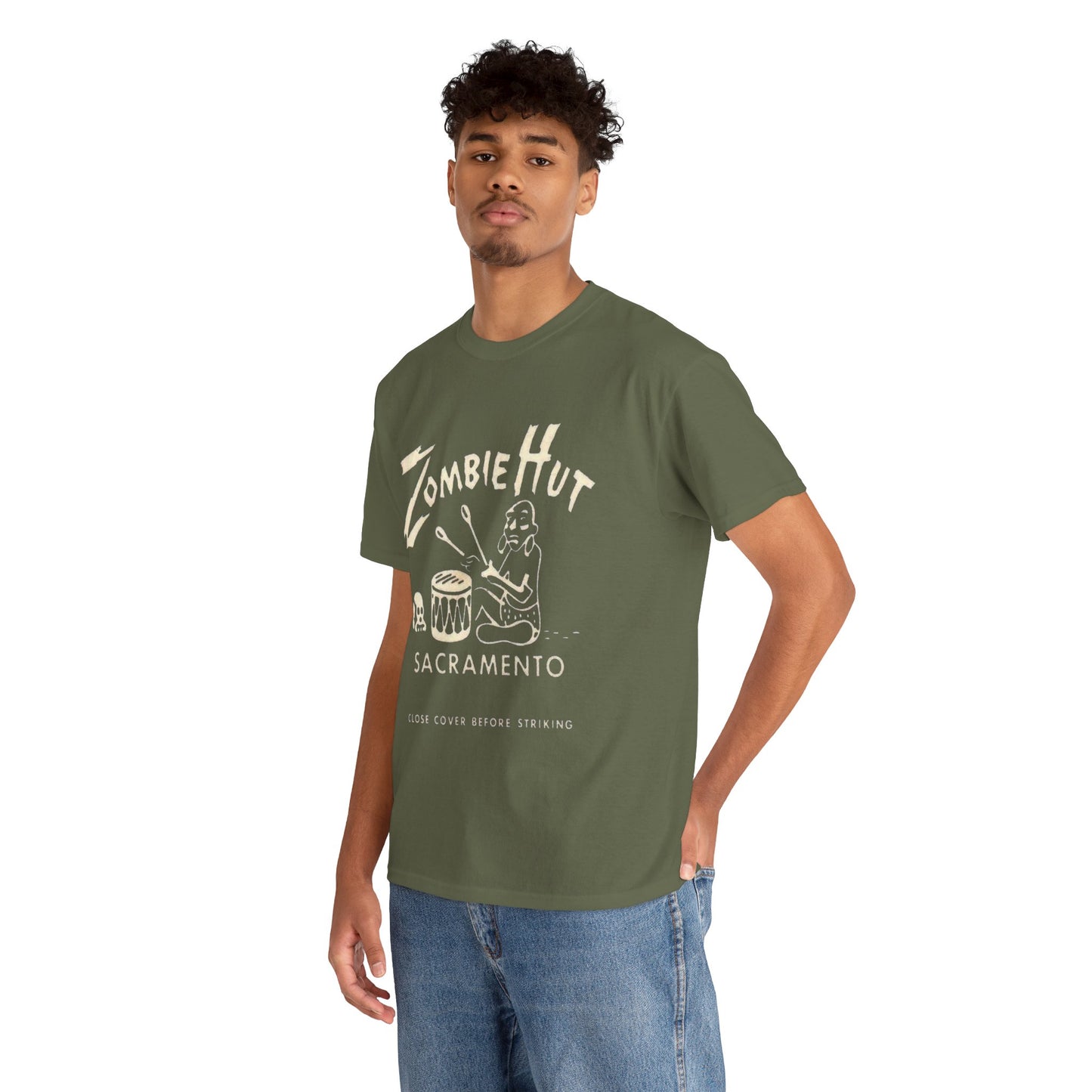 Zombie Hut T-Shirt - Retro Au Go Go