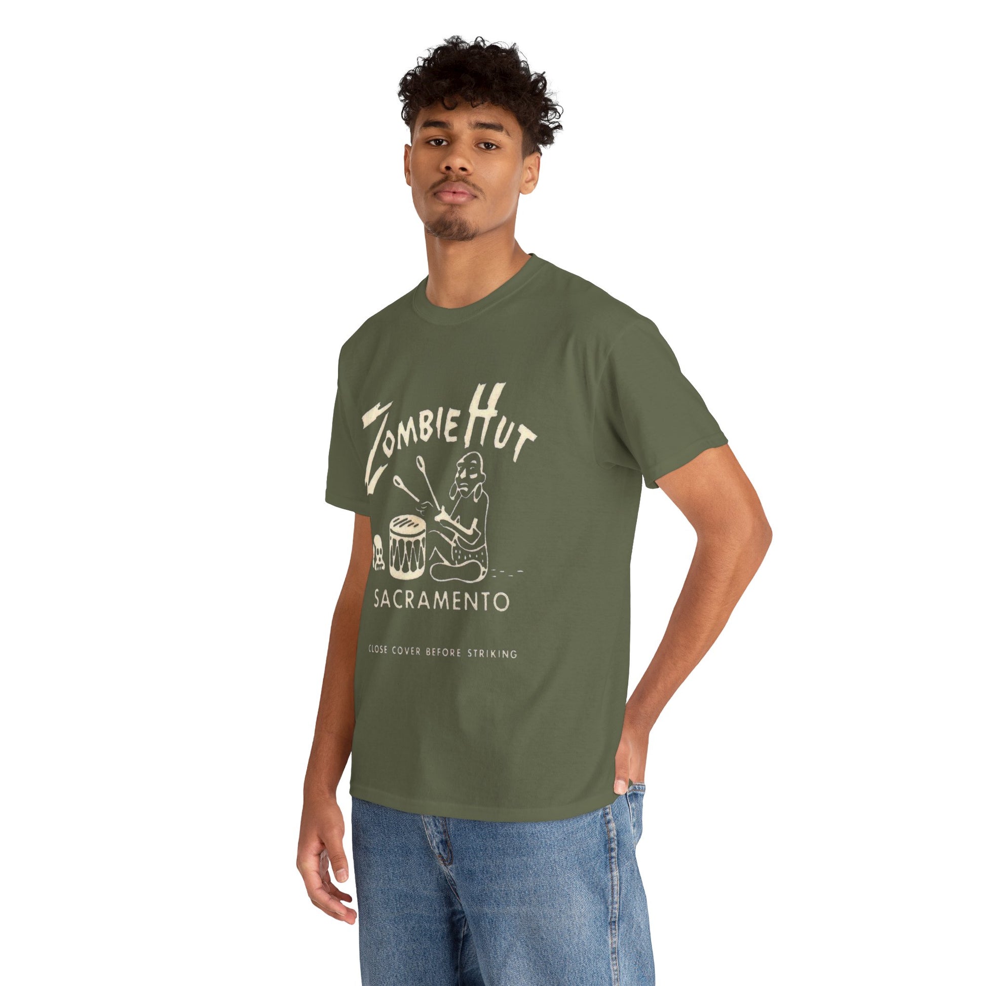 Zombie Hut T-Shirt - Retro Au Go Go