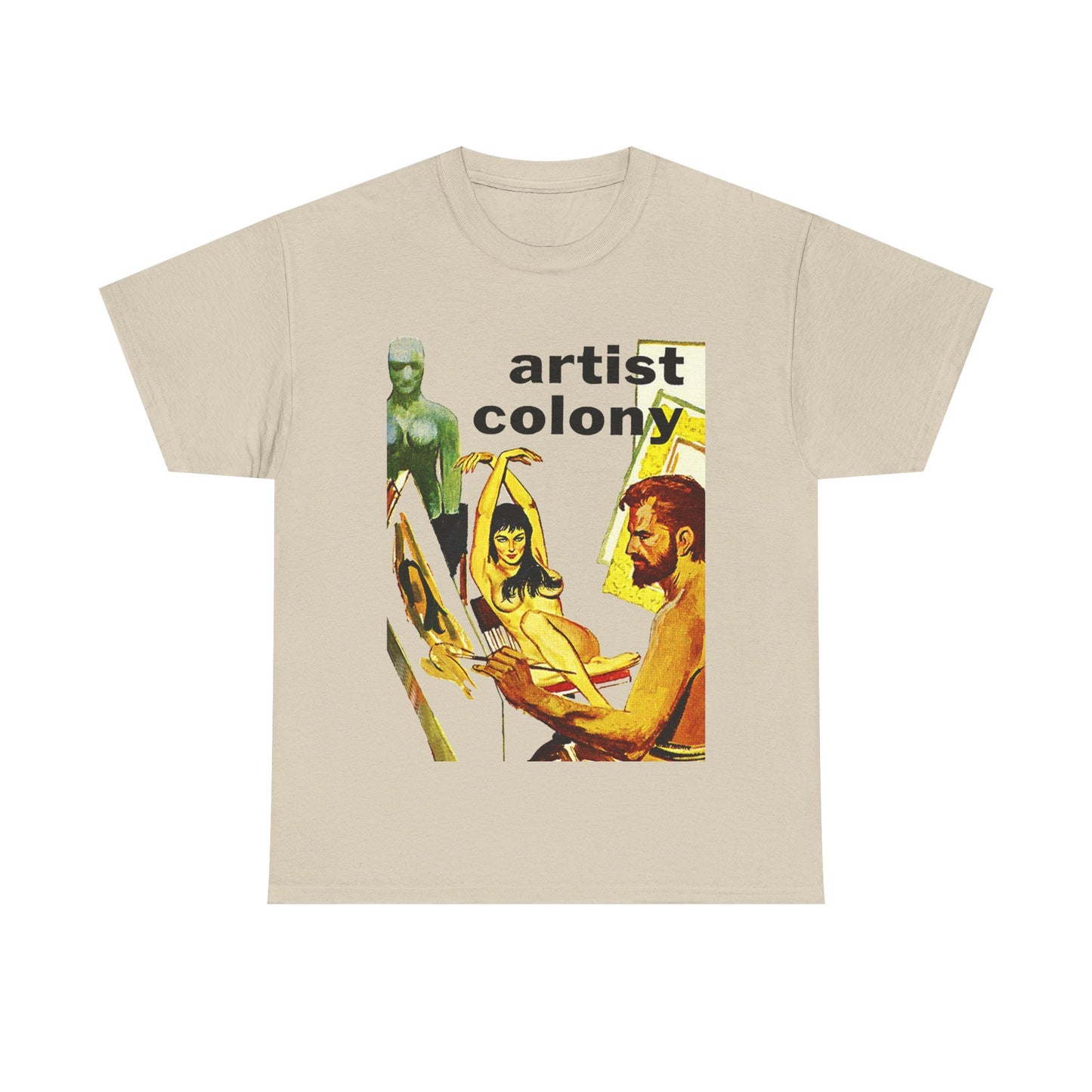 Artist Colony T-shirt - Retro Au Go Go