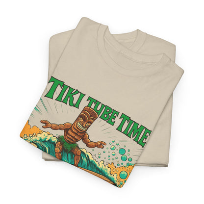 Tiki Tube Time T-shirt - Retro Au Go Go