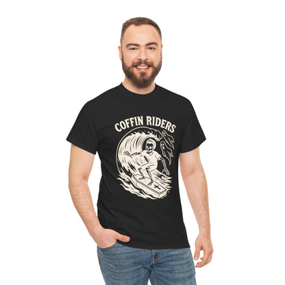 Coffin Riders T-shirt - Retro Au Go Go