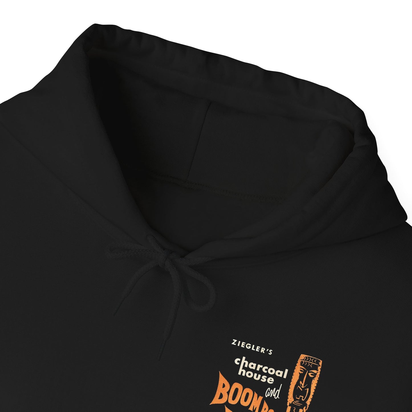 Retro Tiki Boom Boom Room Hooded Sweatshirt