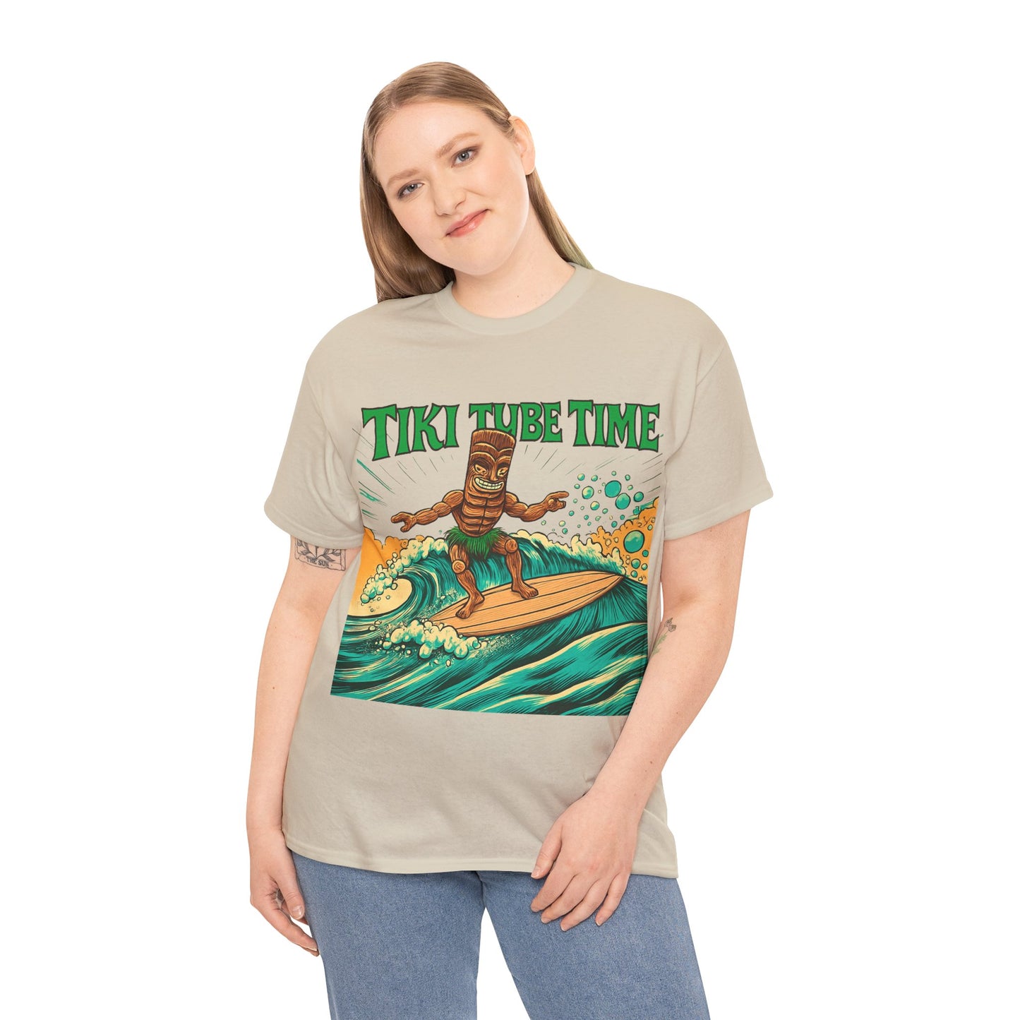 Tiki Tube Time T-shirt - Retro Au Go Go