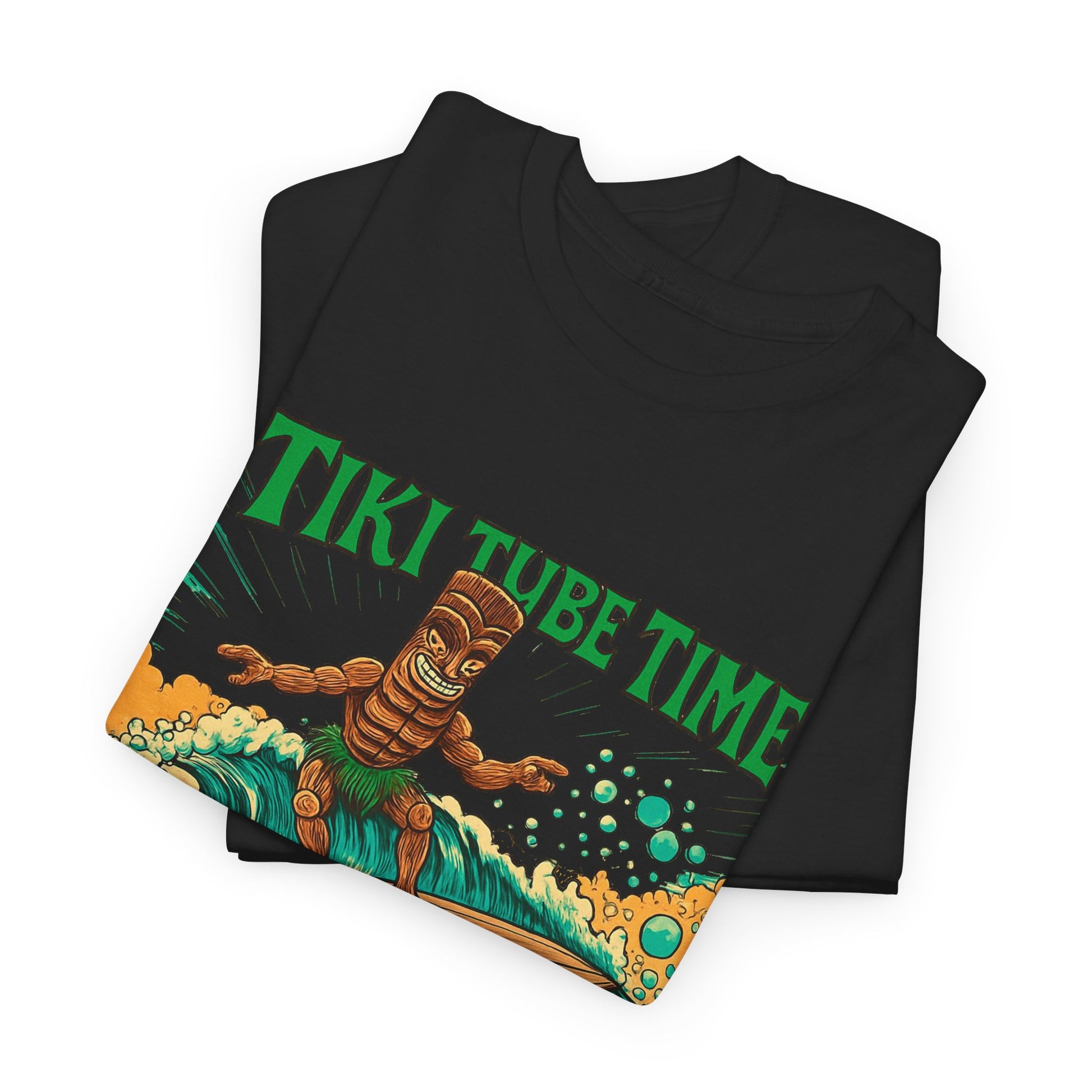 Tiki Tube Time T-shirt - Retro Au Go Go