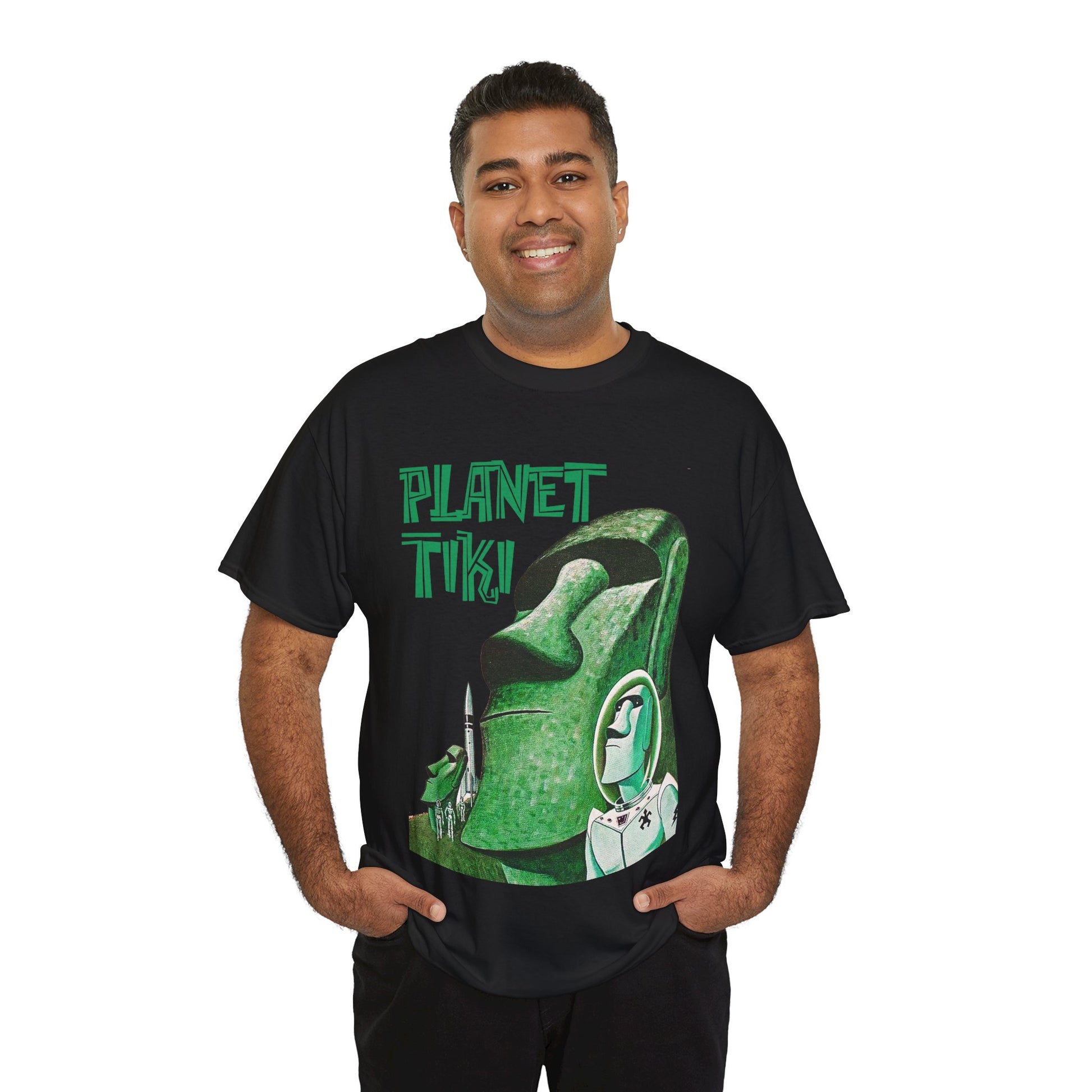 Planet Tiki T-shirt - Retro Au Go Go